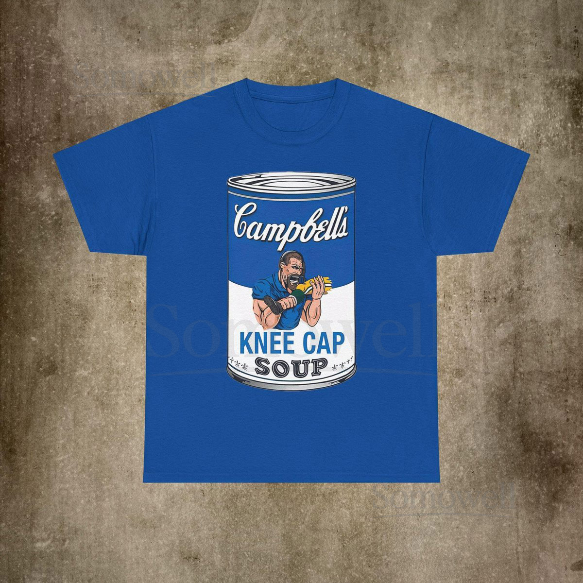 Dan Campbell's Kneecap Soup Graphic T-Shirt Dan Campbell tshirt Detroit Football Tshirt Football Funny Shirt Football Gift Christmas_83