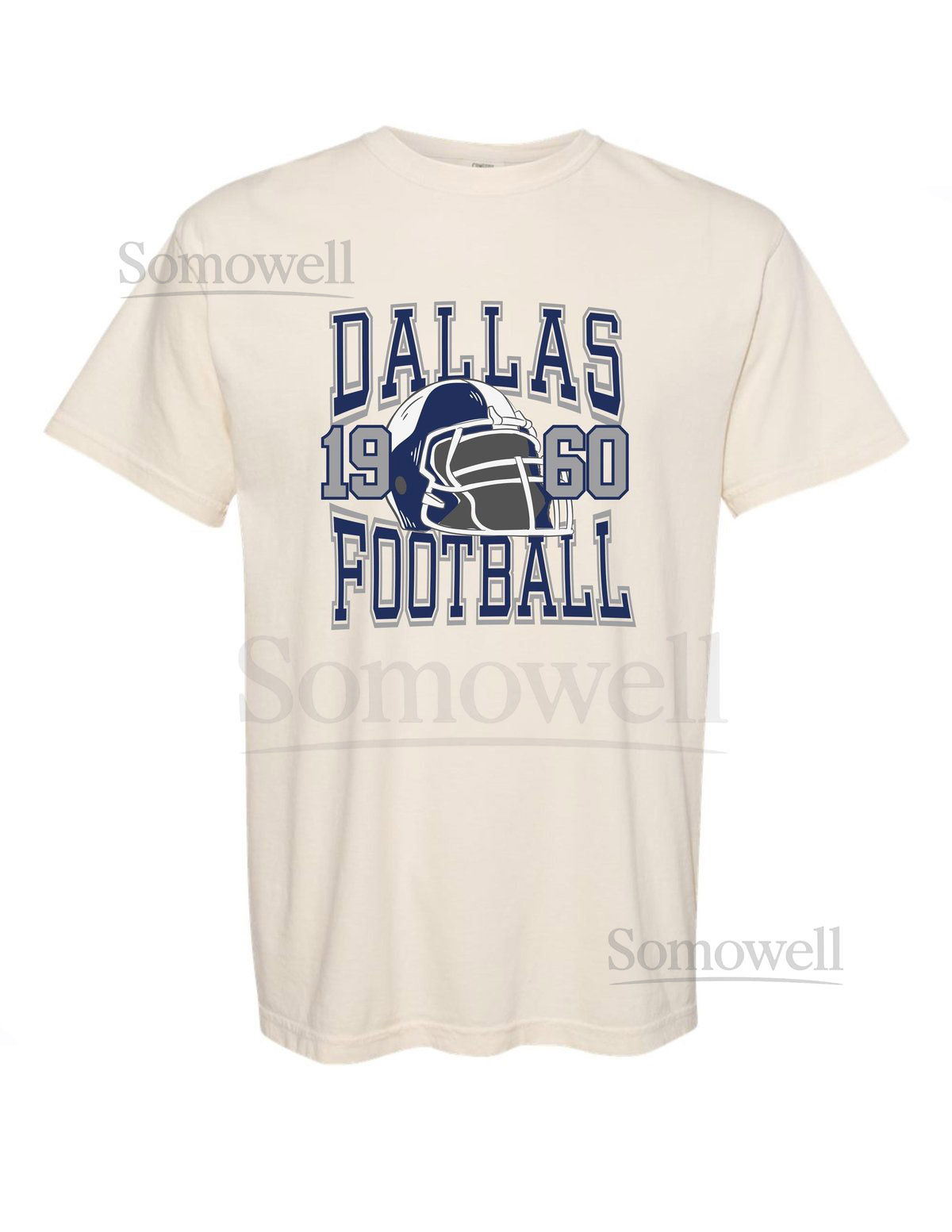 Dallas Football Helmet T-Shirt_215