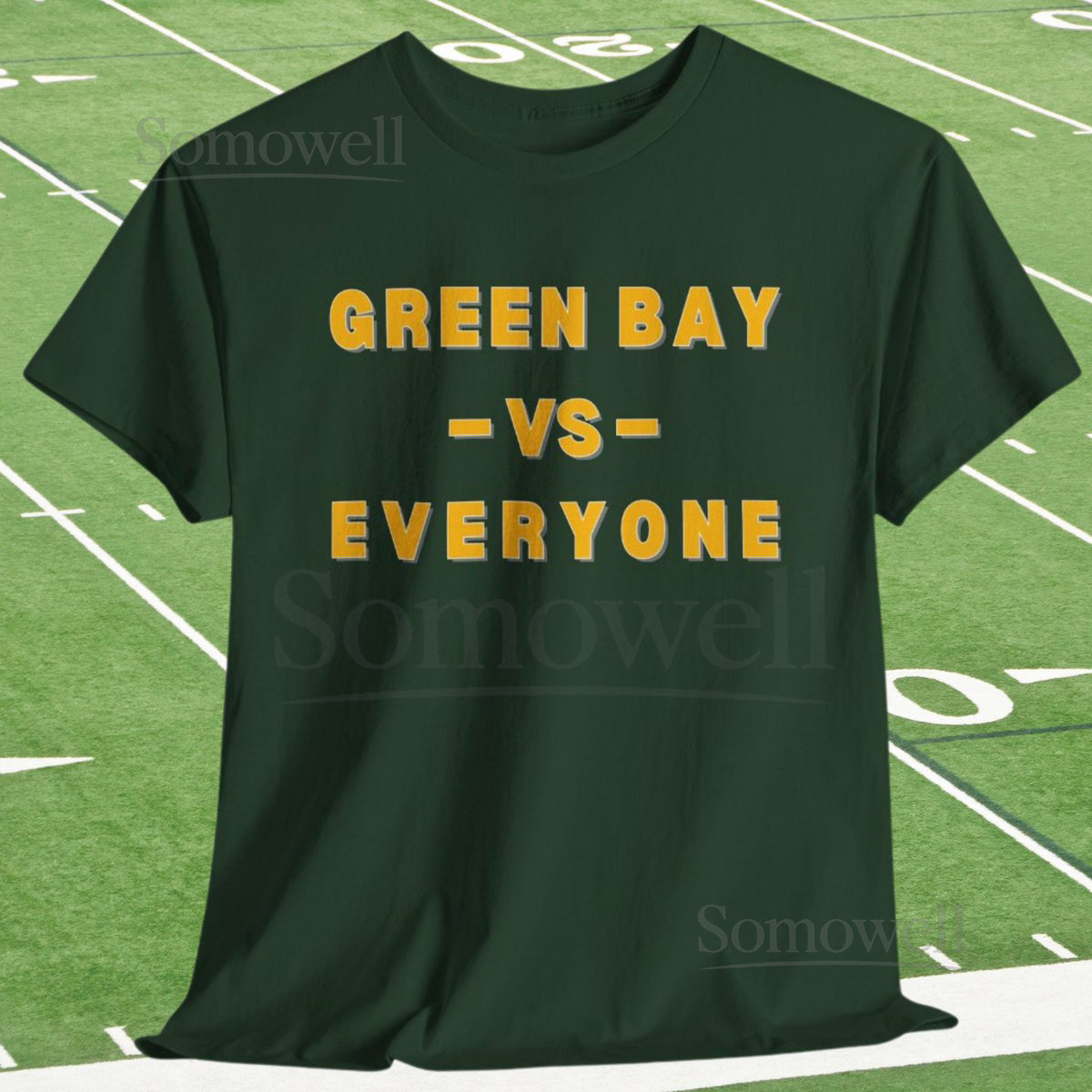 Green Bay VS Everyone Shirt Football Fan Apparel_500