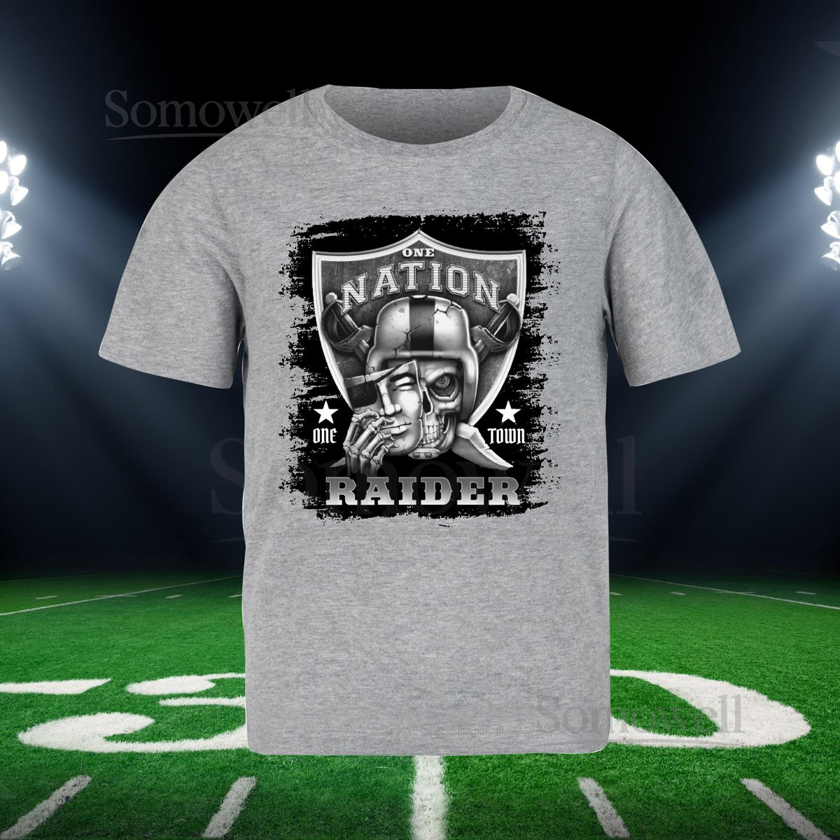 Football Las Vegas Raiders T-Shirt Hoodie Crewneck Tank Top Adult Unisex Sports Fan Gear Los Angeles One Nation Oakland_147