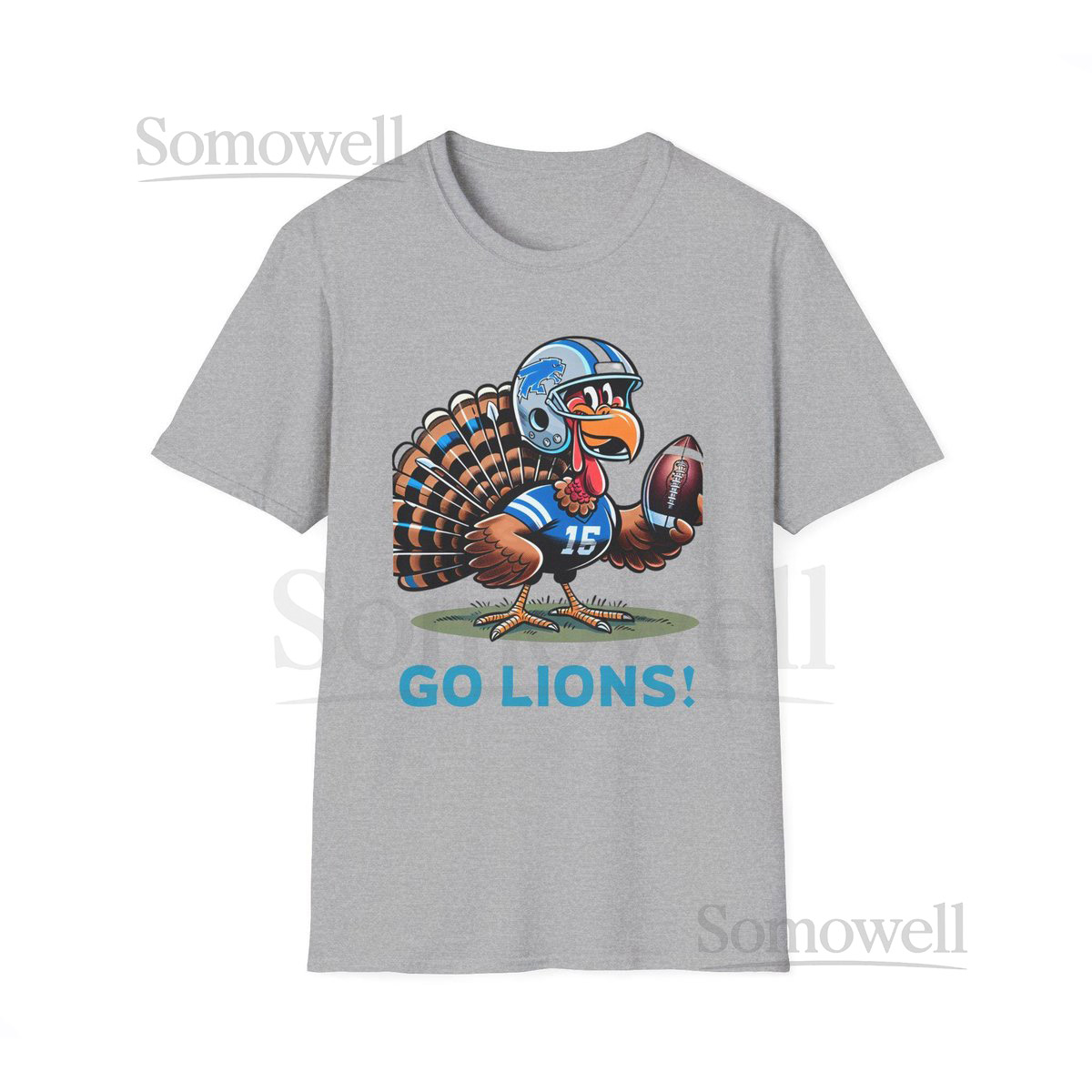 Detroit Lions Turkey T-Shirt_310