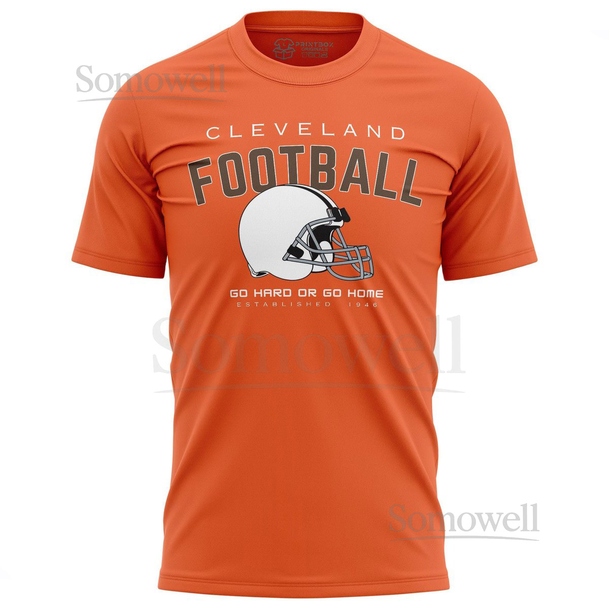 Cleveland Go Hard Go Home Unisex Shirt Sport Tees for Men Women Gameday Tee for Men Women Football Fan Shirts Perfect Gift for Him Her_306