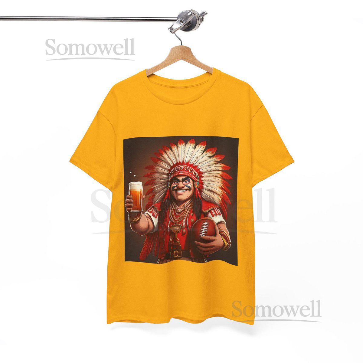 Kansas City Chiefs Football and Beer Unisex T-shirt_260