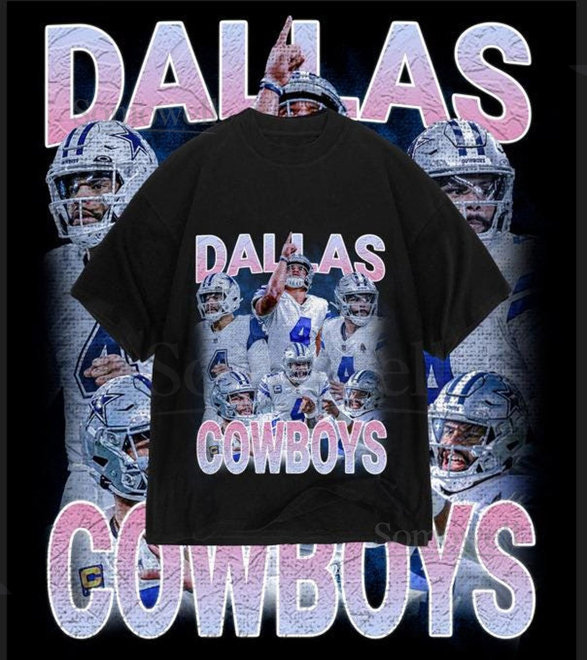 Dallas Cowboys Team Spirit Apparel Unisex Heavy Cotton Tee Football Shirt NFL Fan Gear Comfortable Fit Stylish Design_167