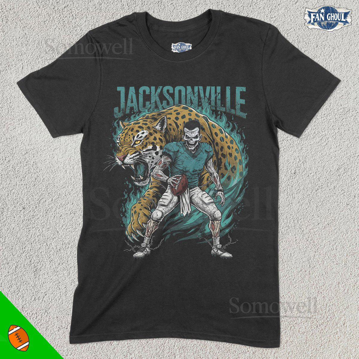 Jacksonville Football Shirt American Team Sports Tee US Sports Clothing Football Fan Gift Football Lover Apparel Vintage _606