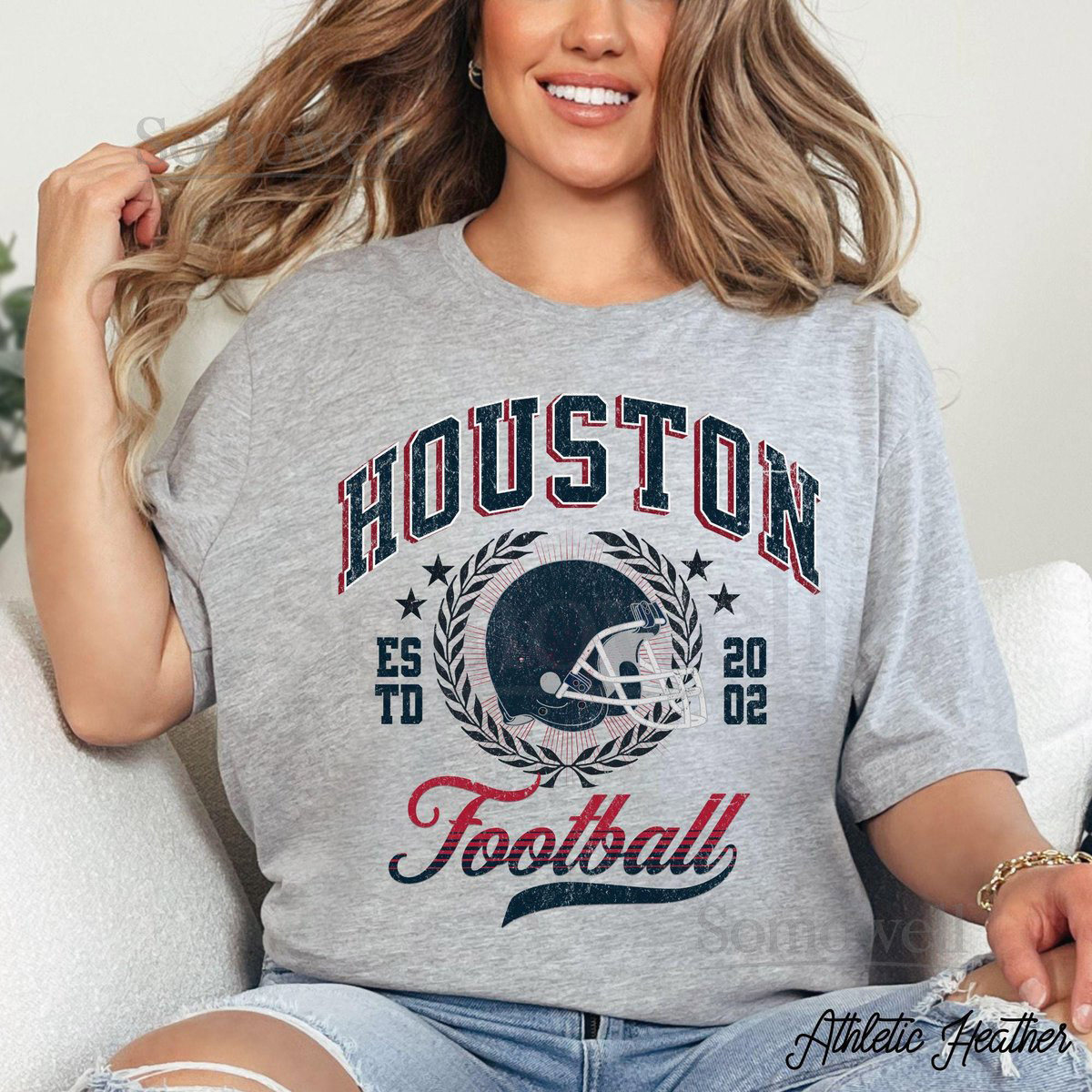 Vintage Texan Football Shirt Houston Football Shirt Texan Gifts Texan Christmas Gift Texan Sunday Football and Tailgate _1033