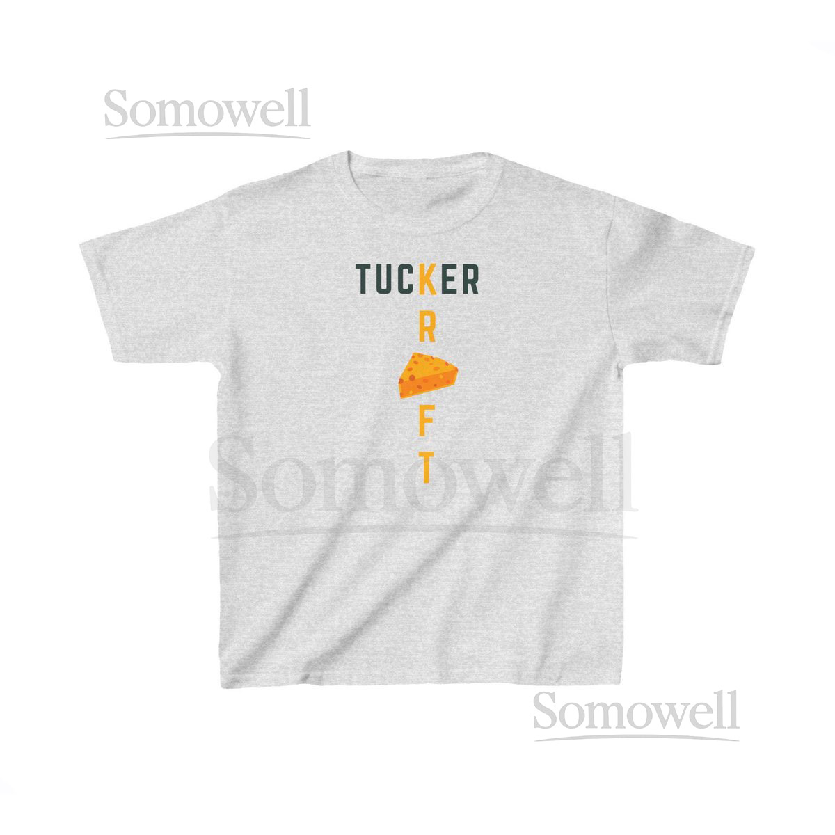 Tucker Kraft Cheesehead Green Bay Packers Touchdown Kids Youth T-Shirt_673