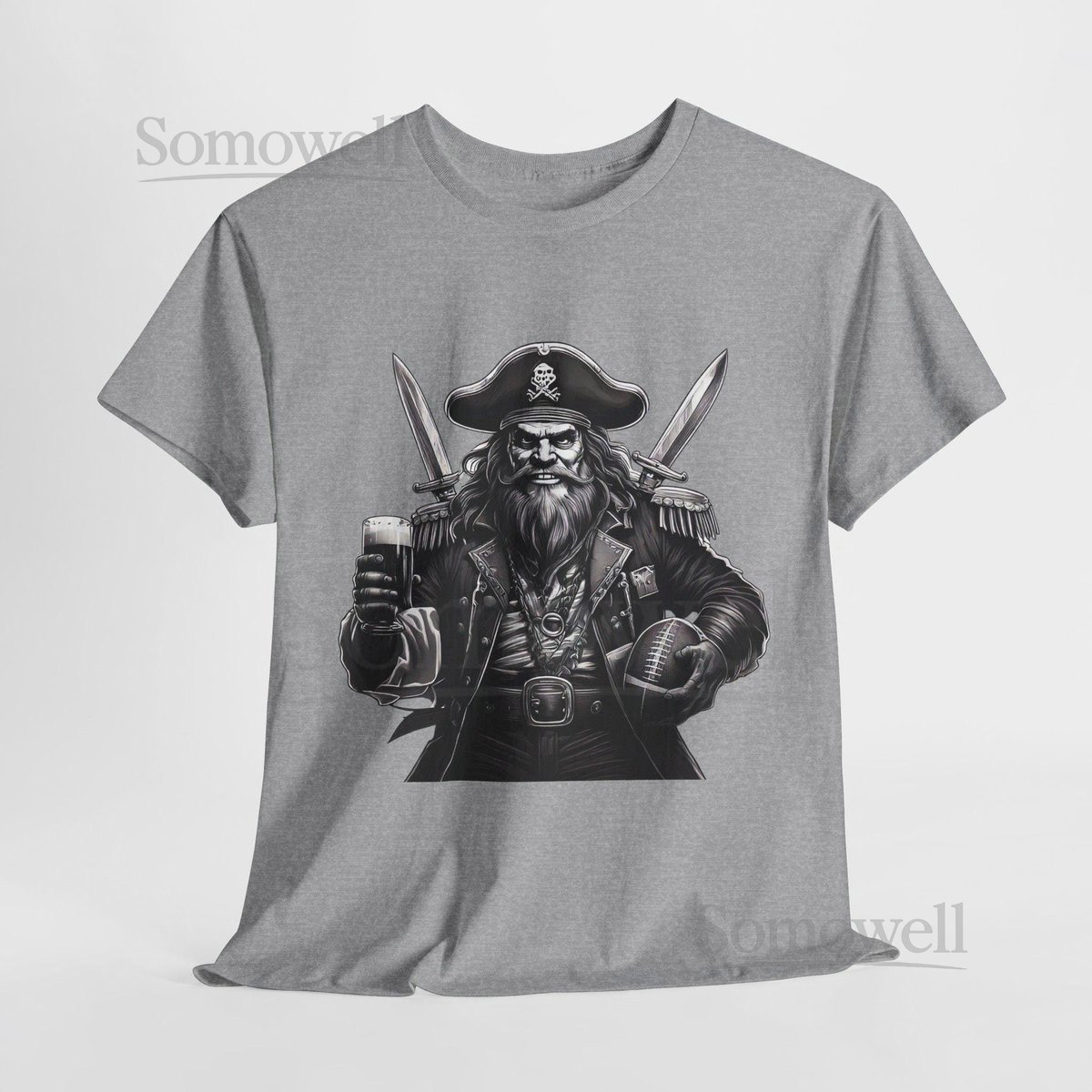 Las Vegas Raiders Pirate T-Shirt Football Fan Apparel_486