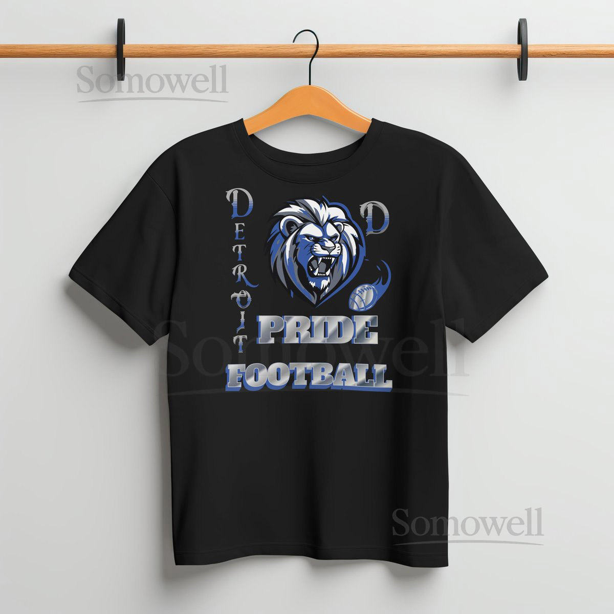 Detroit Football Pride T-shirt Gift_121