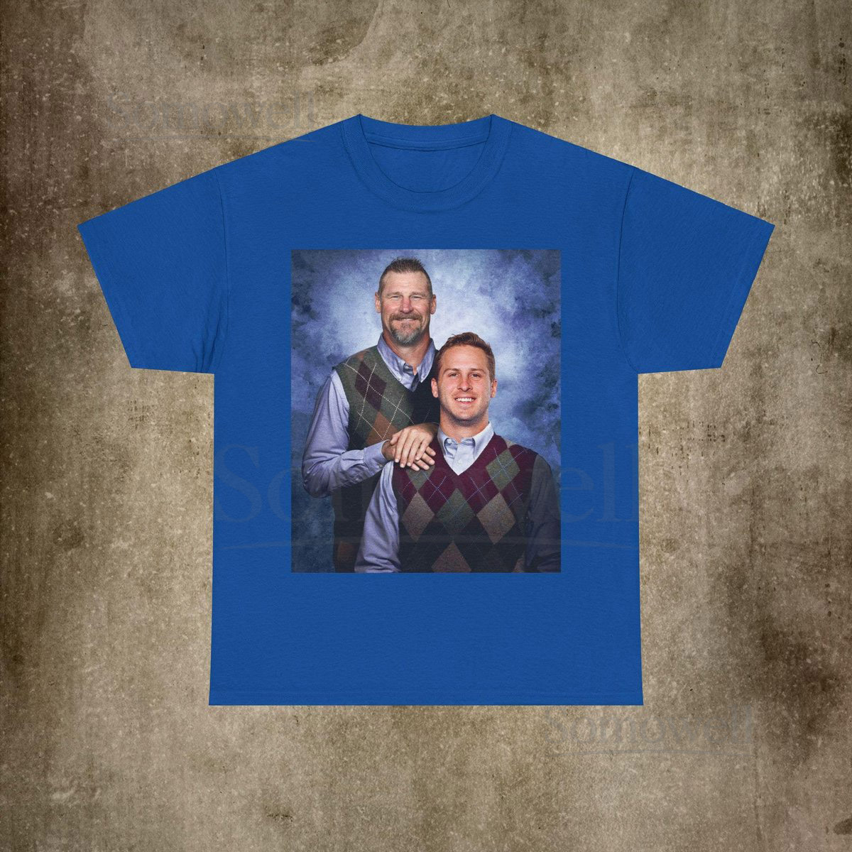 Dan Campbell Jared Goff Step Brothers Detroit Football T-Shirt Step Brothers Football Shirt Detroit Football Tee Step Brothers Shirt_81