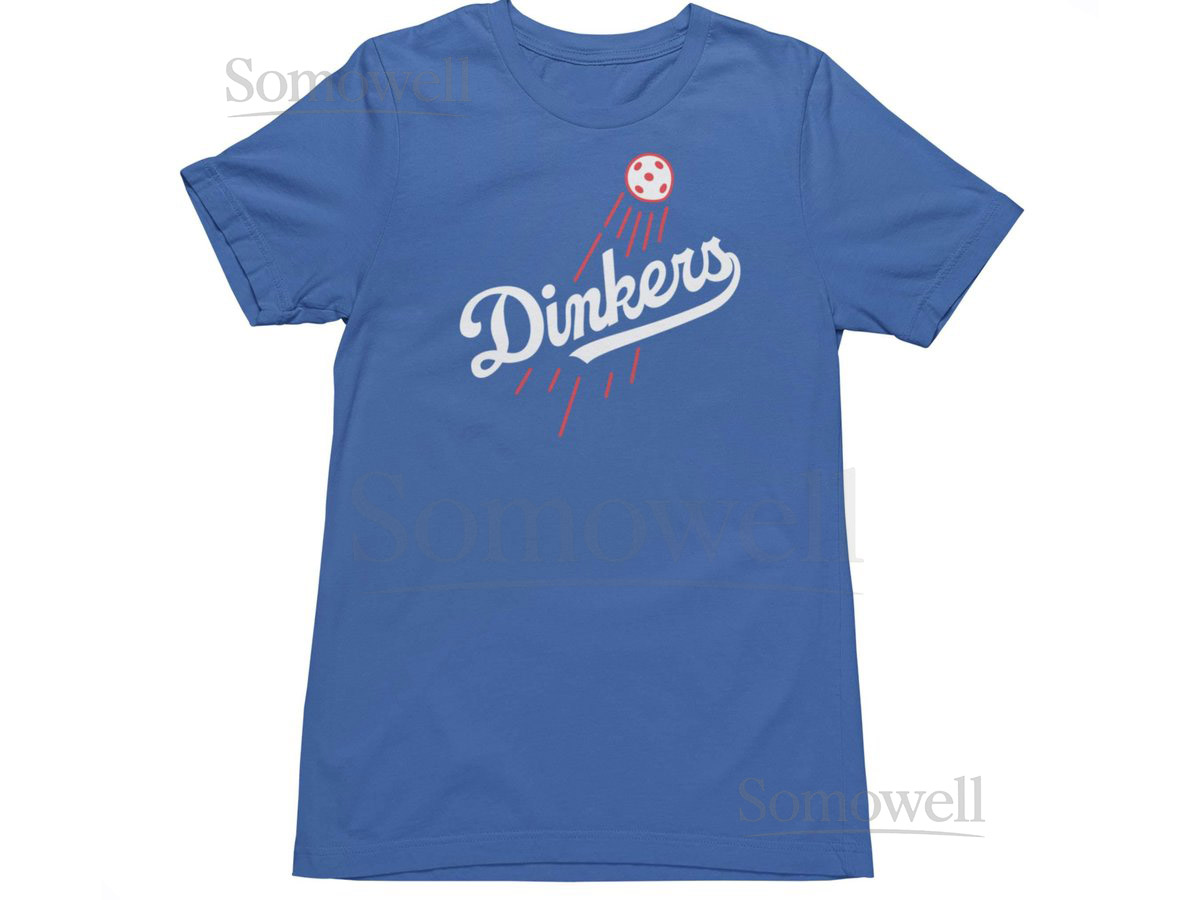 Los Angeles Dodgers Inspired Pickleball T-Shirt_627