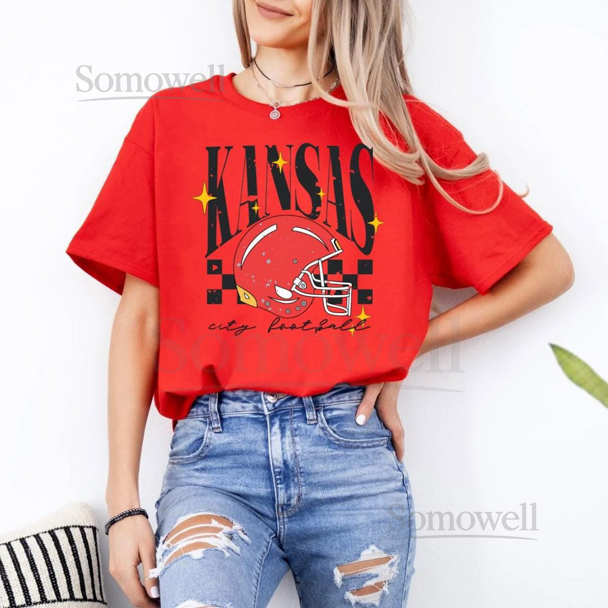 Kansas City Chiefs Football T-Shirt_273
