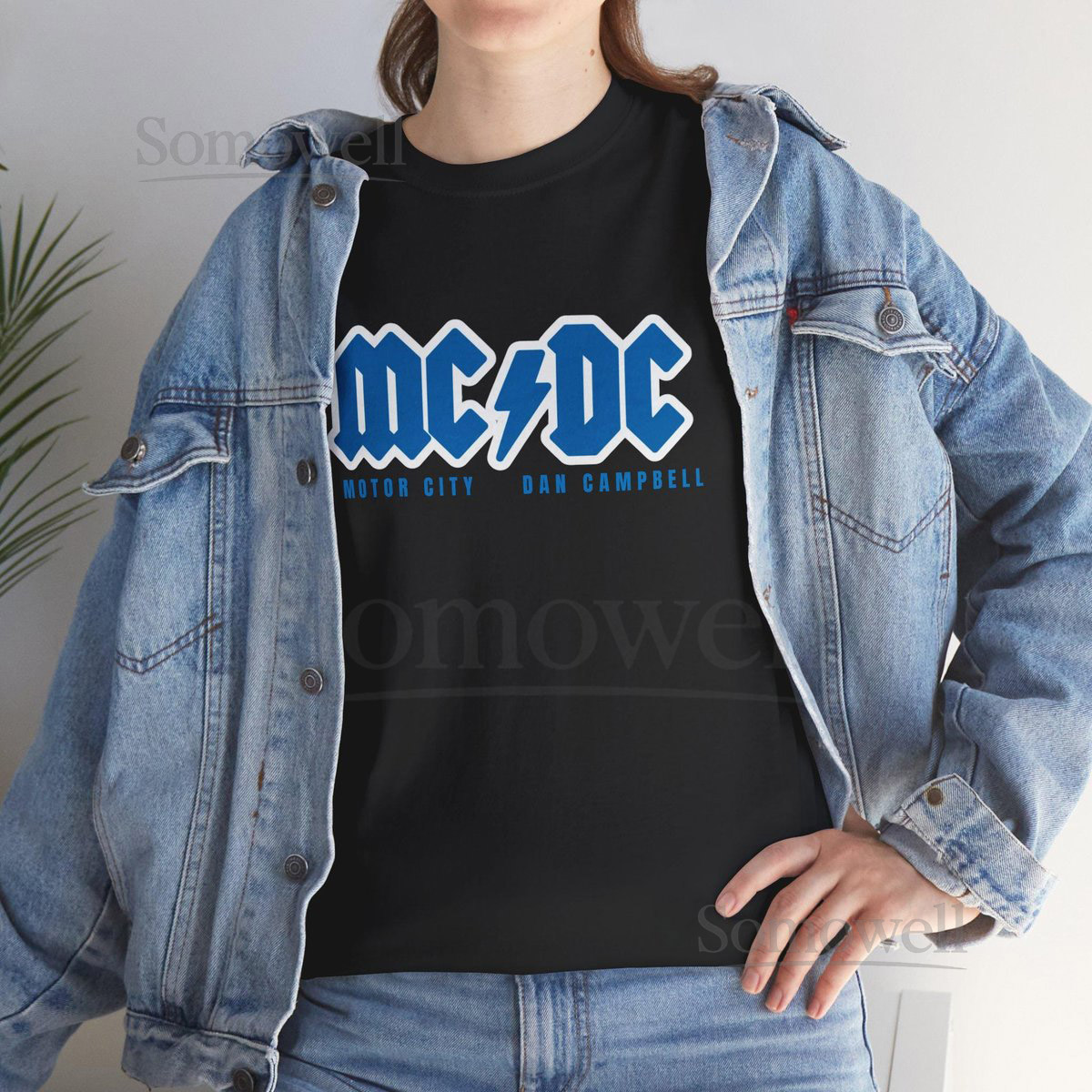 Motor City Dan Campbell Tee Detroit Lions MCDC T-Shirt Motor City Shirt Dan Campbell Tee Shirt_599