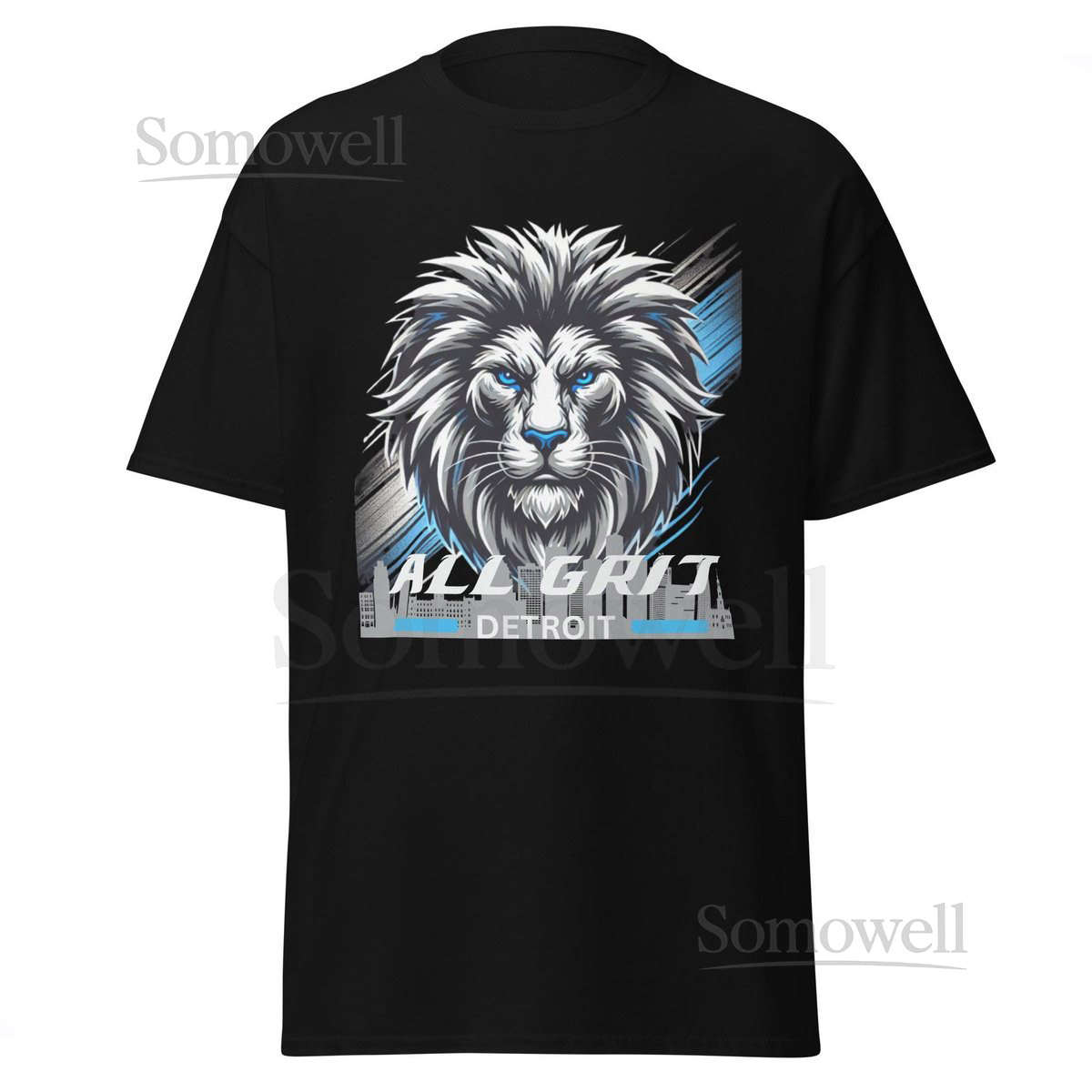 Lions T Shirt All Grit Shirt For Lions Fan Gift Detroit Football Boyfriend TShirt For Dad Gift T Shirt Decker Reported TShirt Football Party_568