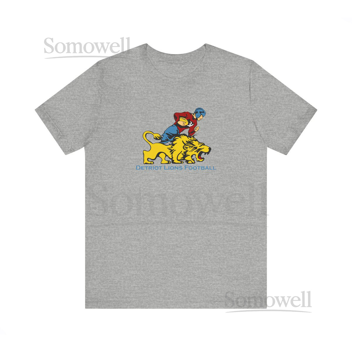 Vintage 1950 Detroit Lions Football Unisex Tee Football Sports Fan Shirt Retro Football Apparel Football Gift Lions Fan Shirt_690