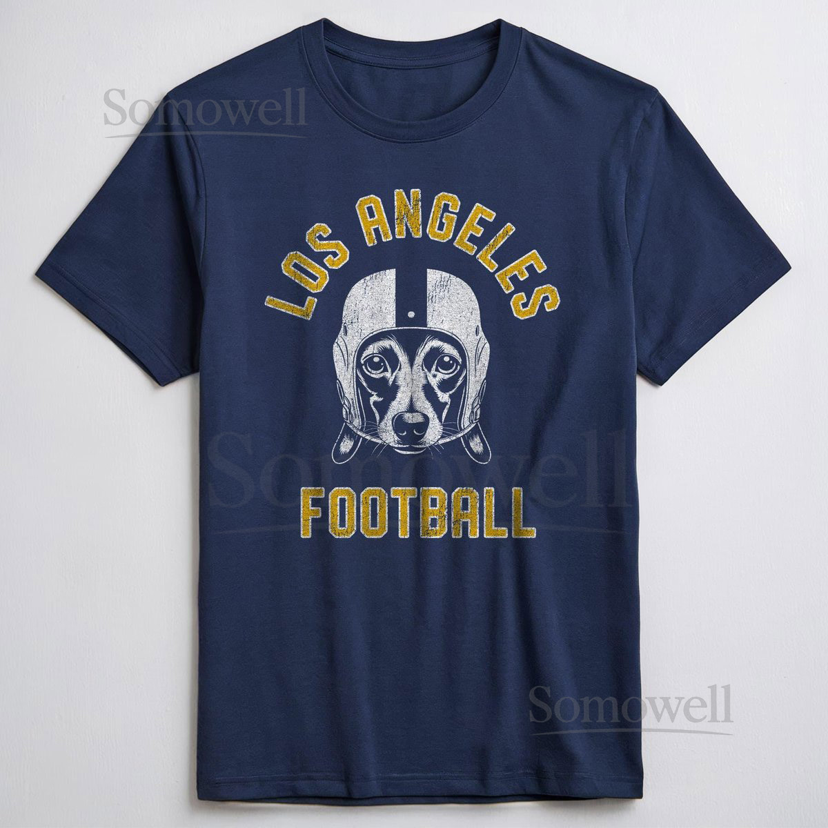 Los Angeles Football Dachshund T-Shirt Dog Lover Gift for Los Angeles Chargers fans_540