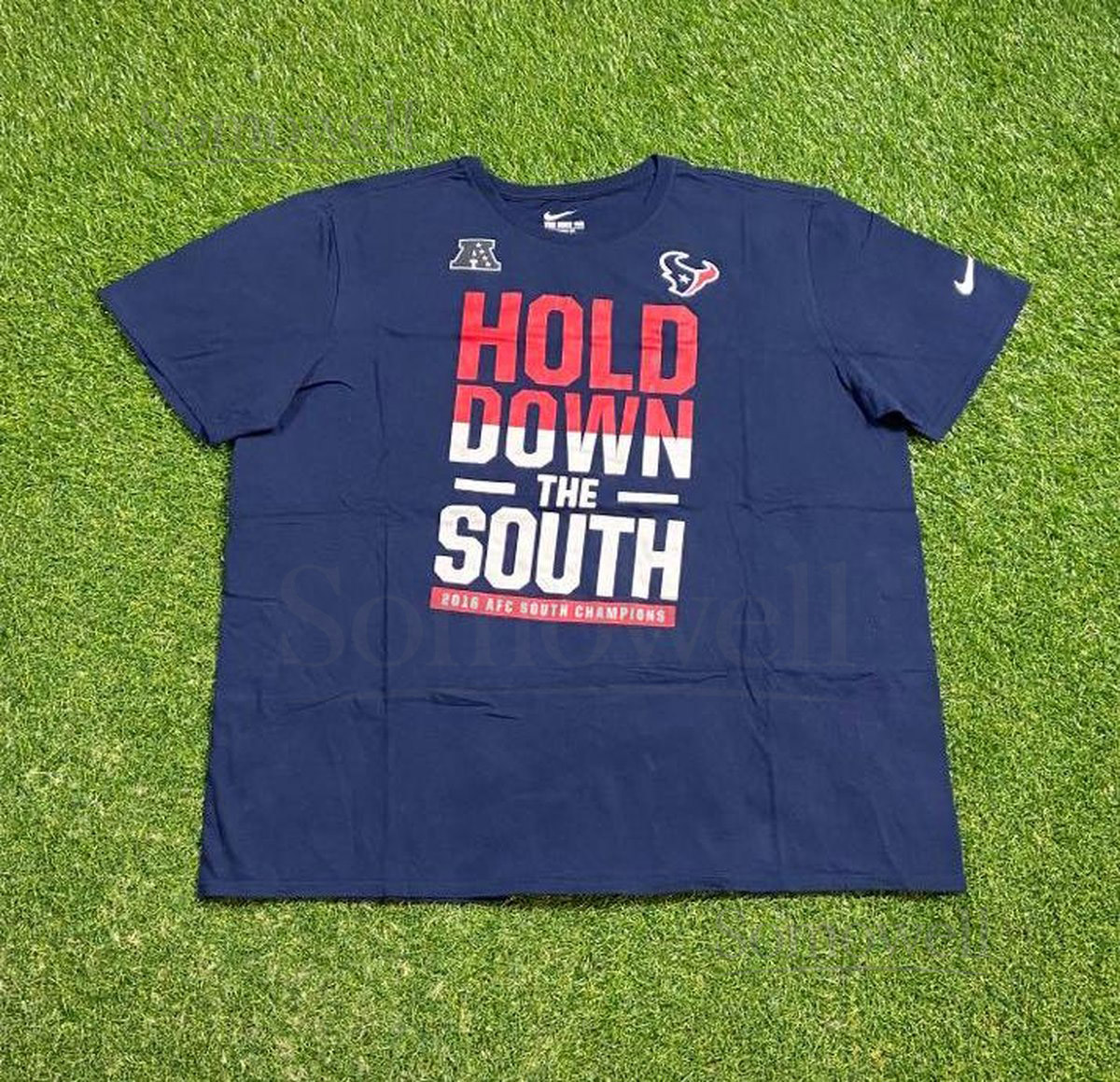 Vintage Houston Texans T Shirt Tee Nike Size XXL 2XL Houston Oilers Texas NFL Footba_970