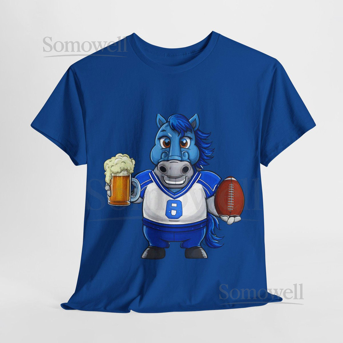 Indianapolis Colts Horse Beer Football T-Shirt Game Day A_471