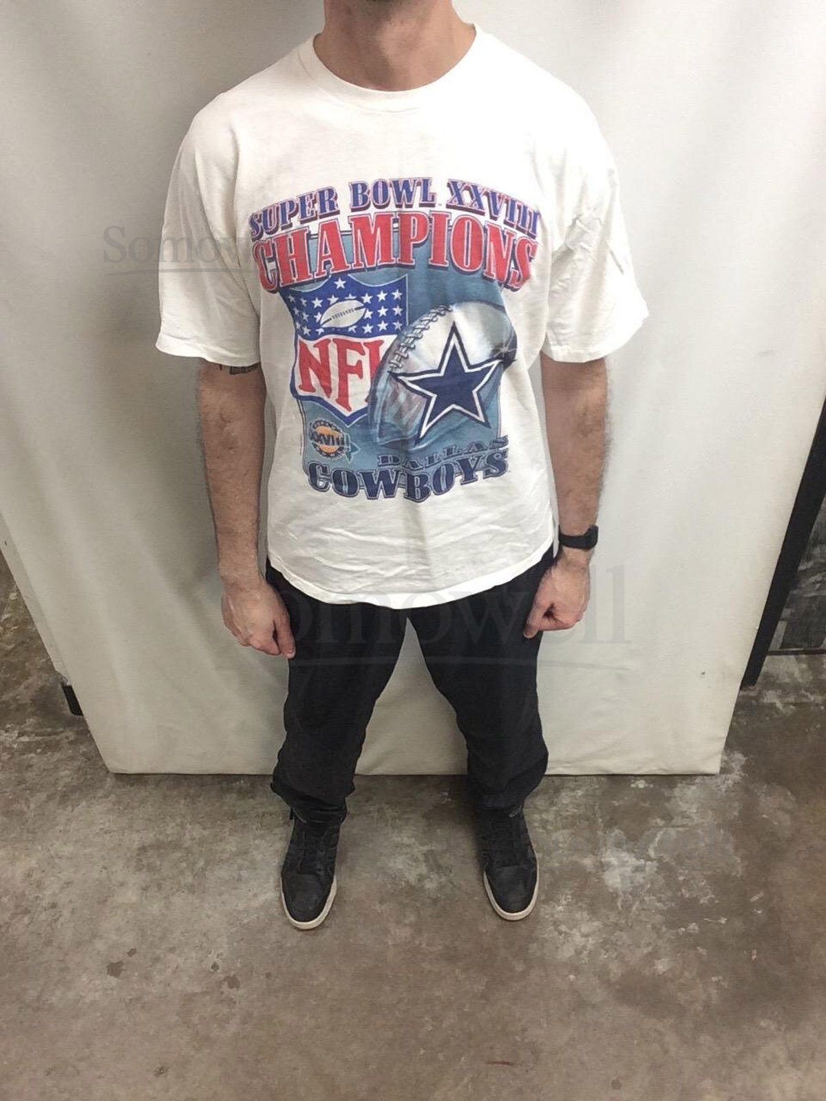 Vintage 1994 Dallas Cowboys Super Bowl Champions T-Shirt Size Large_480