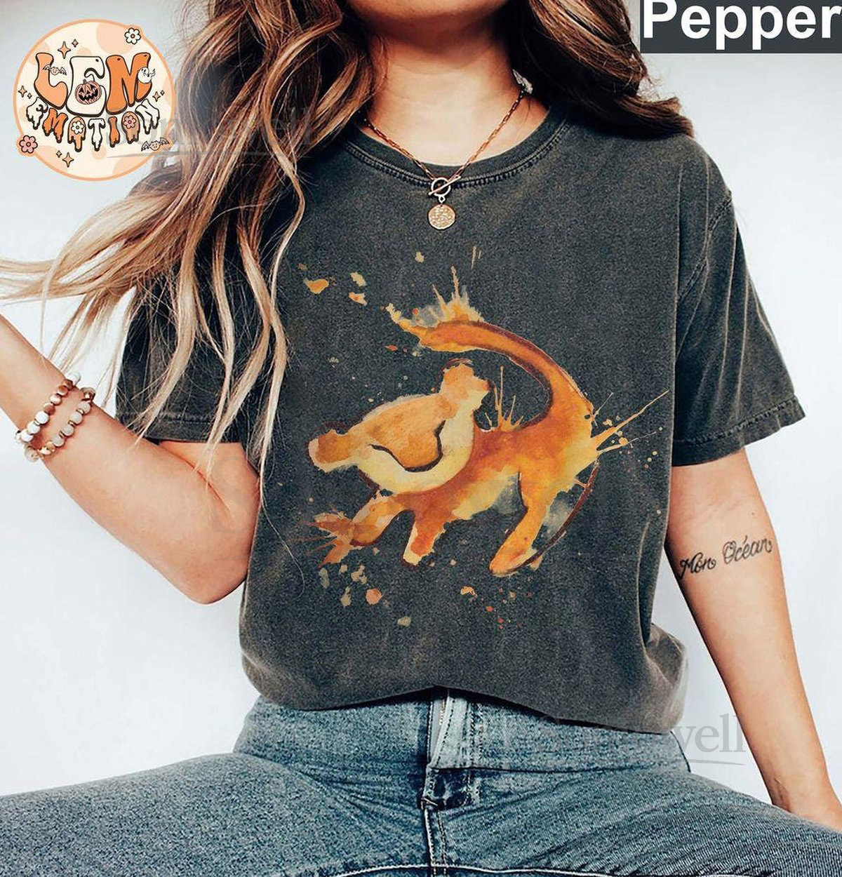 Retro 90s Disney Lion King Simba Cave Painting Comfort Colors Shirt Vintage Lion King Shirt Hakuna Matata Shirt Disney Family Shirts_362