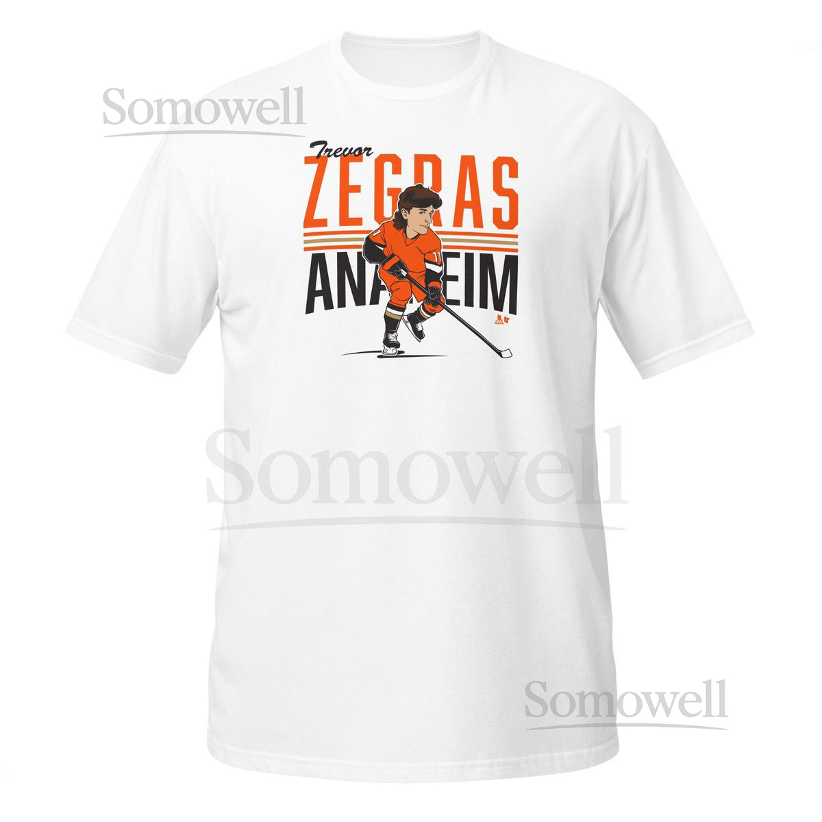 Trevor Zegras Center Ice Caricature_585