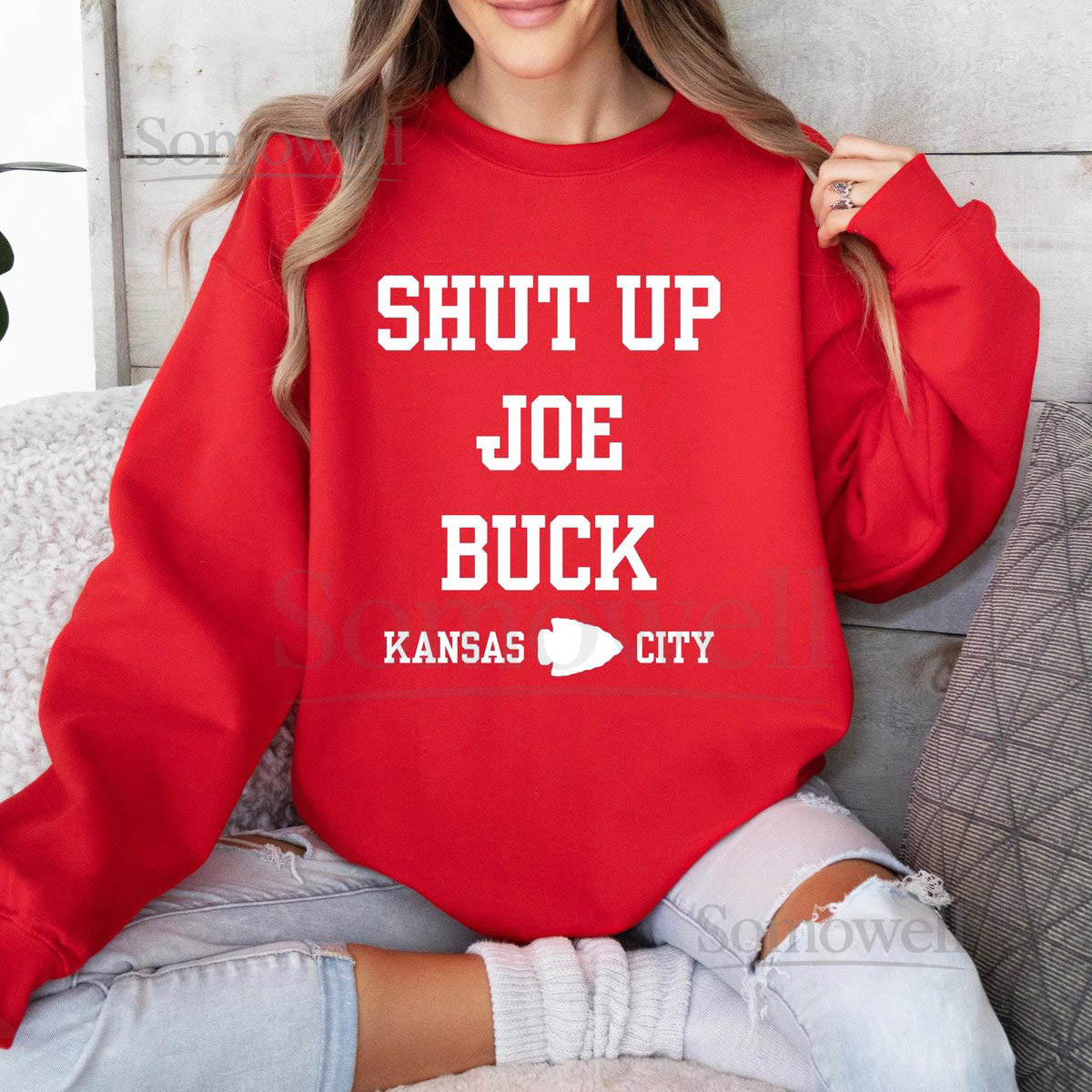 Shut Up Joe Buck KC Football Shirt_737