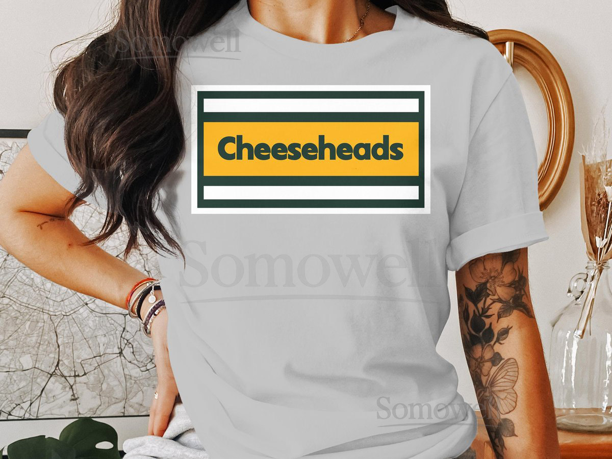 Green Bay Packers Cheeseheads Football Short-Sleeve Long-Sleeve T-Shirts_446