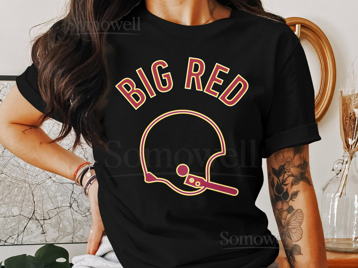 Arizona Cardinals Big Red Football Retro Helmet Short-Sleeve Long-Sleeve T-Shirts_22
