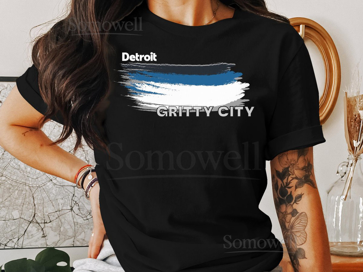 Detroit Lions Football Color Swoosh Short-Sleeve Long-Sleeve T-Shirts_223