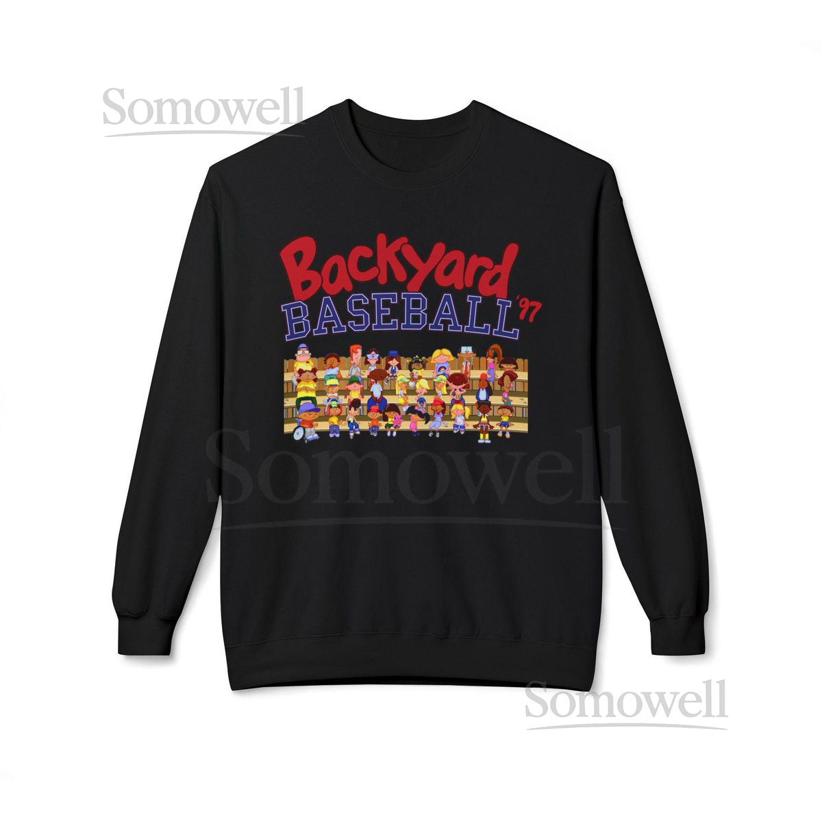Backyard Baseball 97 PC Unisex Midweight Softstyle Fleece Crewneck Sweatshirt_54