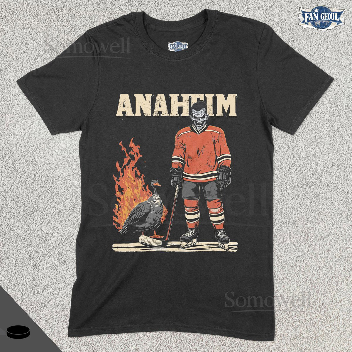 Anaheim Hockey Shirt Retro Team Sports Tee US Sports Clothing Hockey Fan Gift Hockey Lover Apparel Vintage Hockey Merch. Duck_22