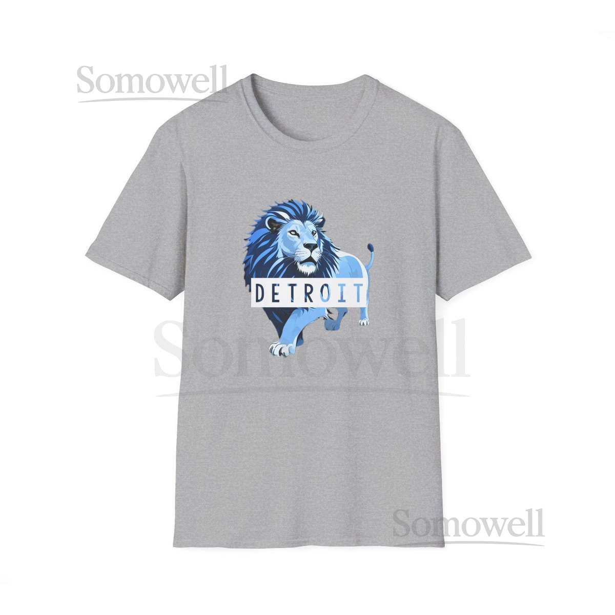 Detroit Lions Tee Shirt Detroit Pride Gift Shirt for Football Fan Unisex Softstyle T-Shirt_290