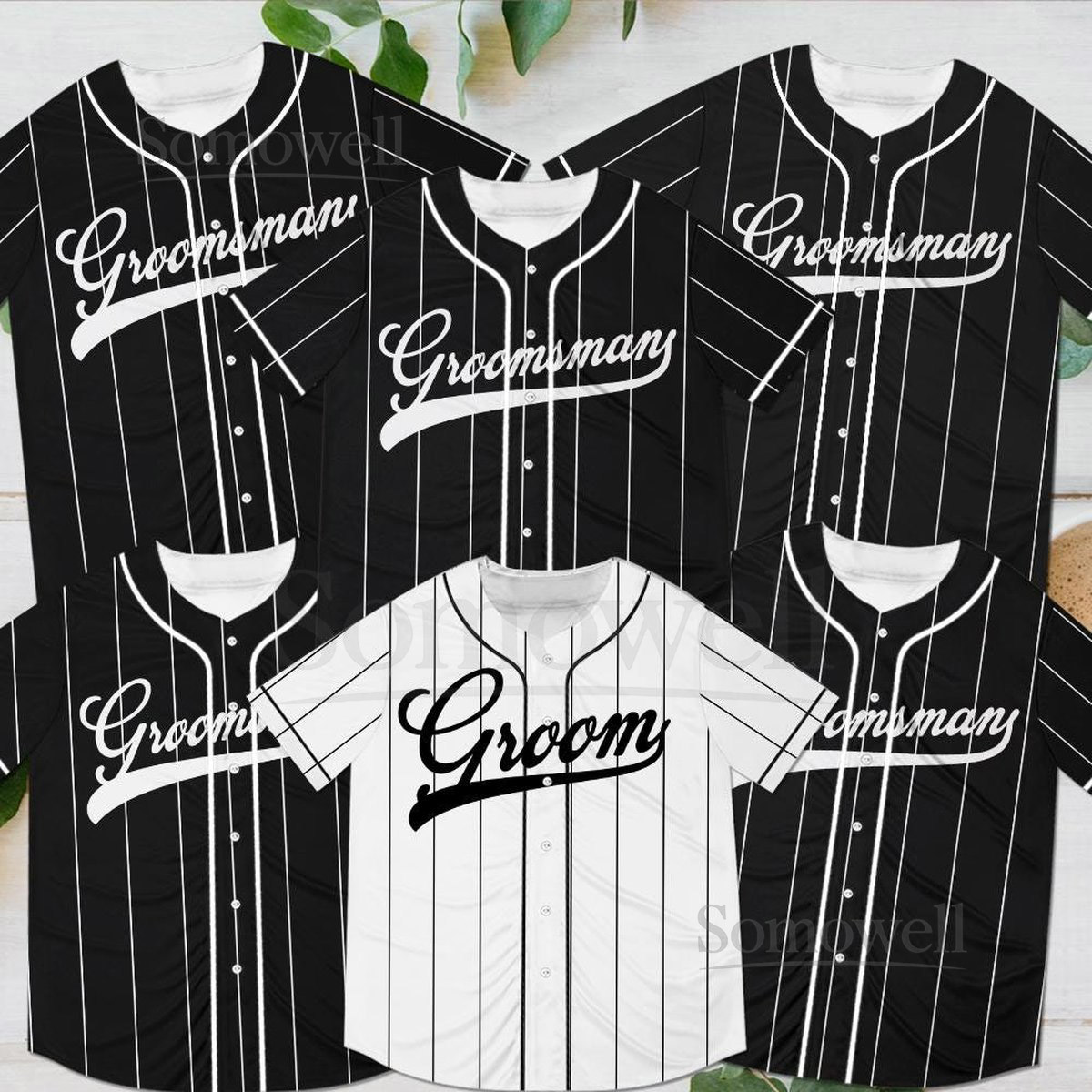 Personalized The Groom Groomsmen Baseball Jersey Custom Best Man Jersey Baseball Jersey For Engagement Married Couple Wedding Jersey_778