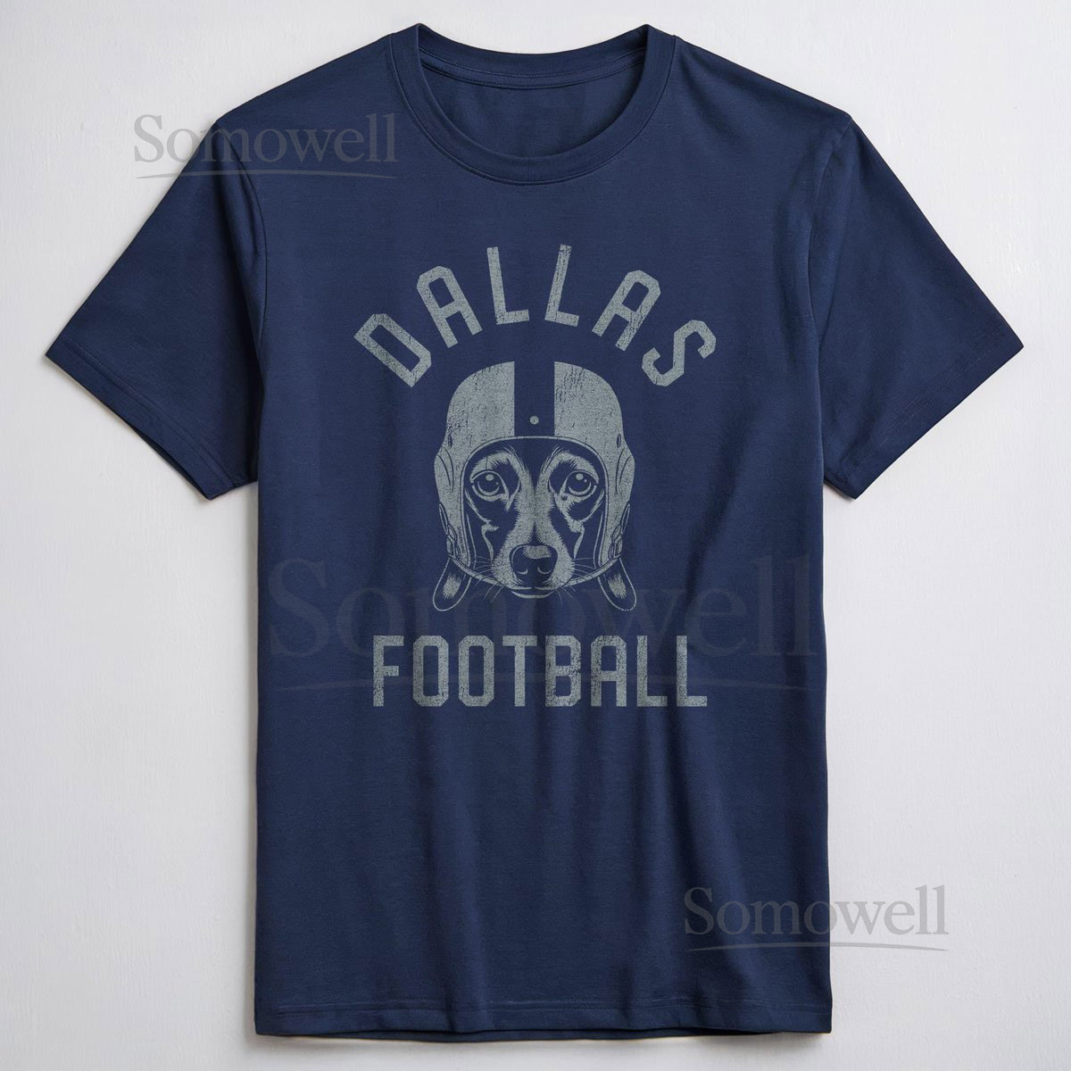 Dallas Football Dachshund T-Shirt Dog Lover Gift for Dallas Cowboys fans_210