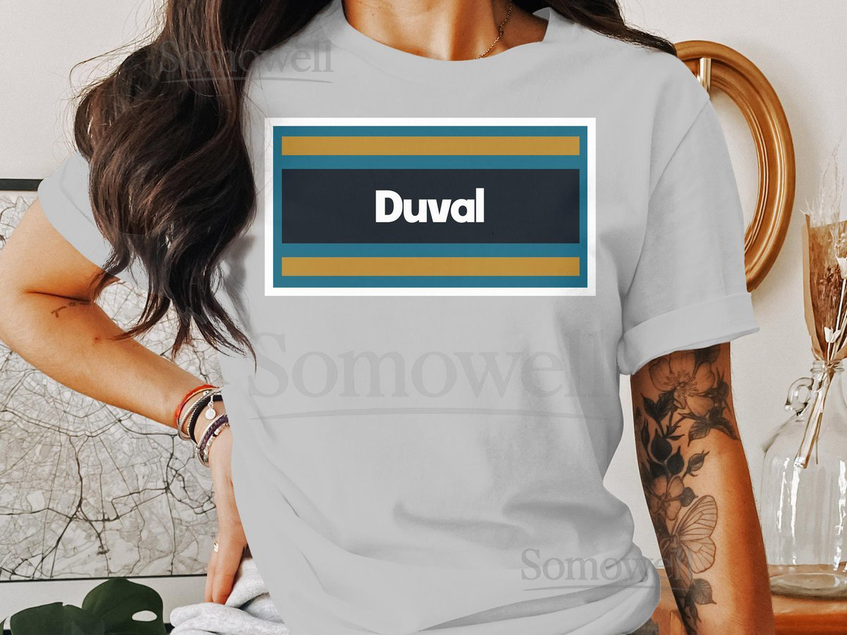 Jacksonville Jaguars Duval Football Short-Sleeve Long-Sleeve T-_646