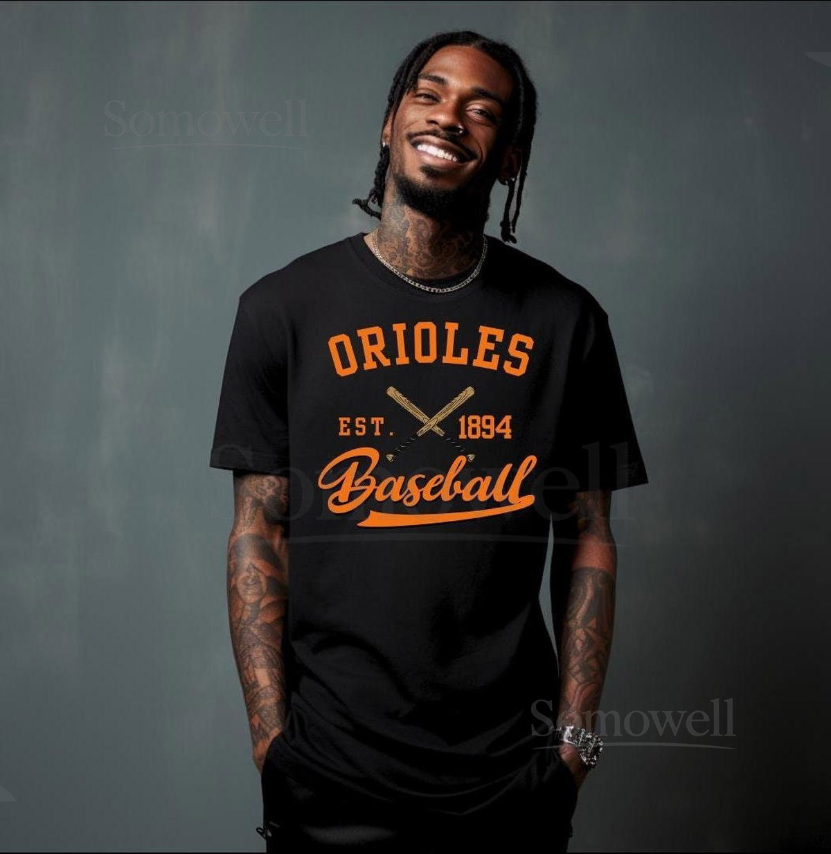 Vintage Baltimore Orioles Tee Unisex Baseball Fan Shirt_647