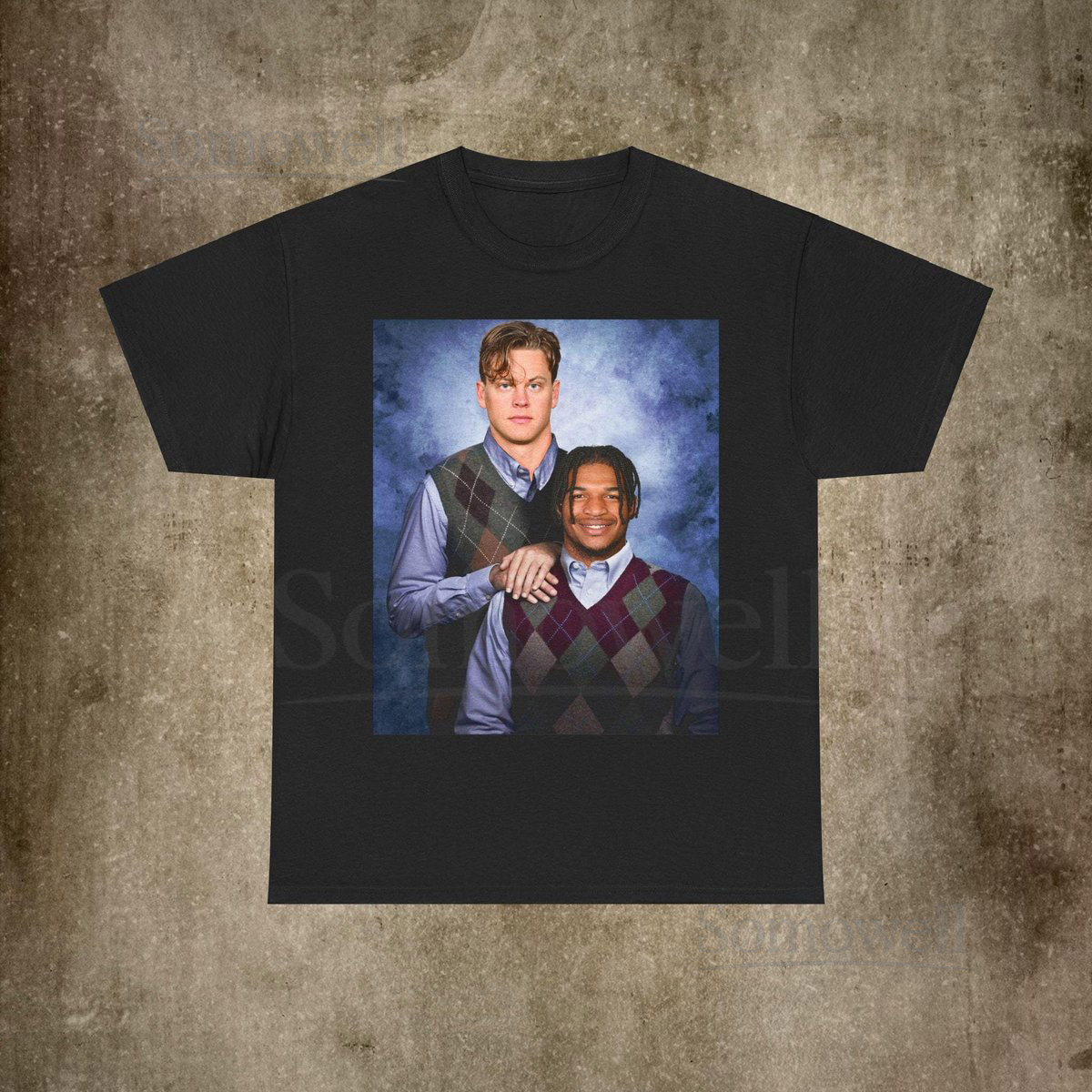 JaMarr Chase Joe Burrow Cincinnati Football T-Shirt Step Brothers Football Shirt Bengals Football Shirt Football Funny Shirt_688