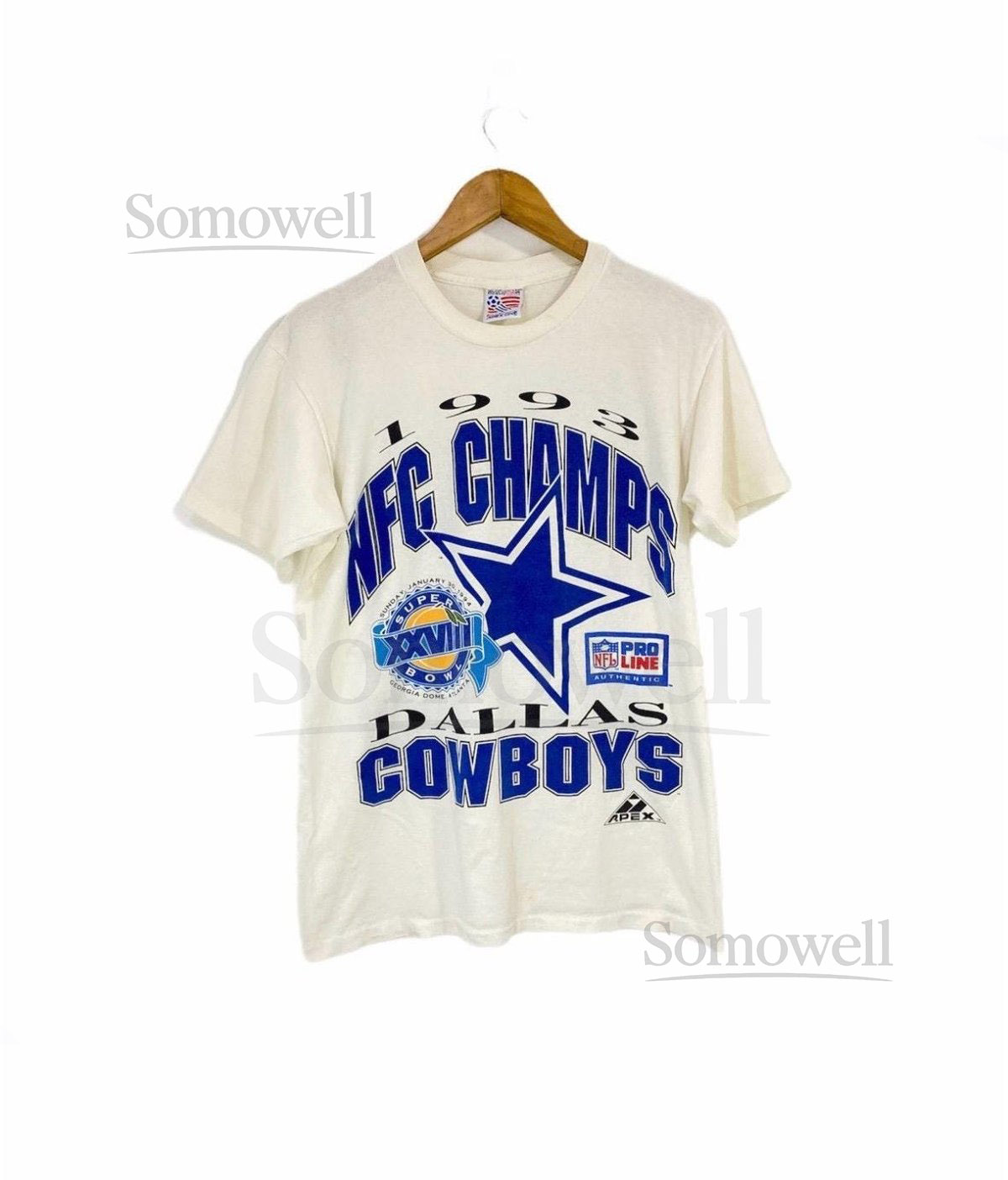 Vintage 93s DALLAS COWBOYS NFL Super Bowl Shirt Champions_519