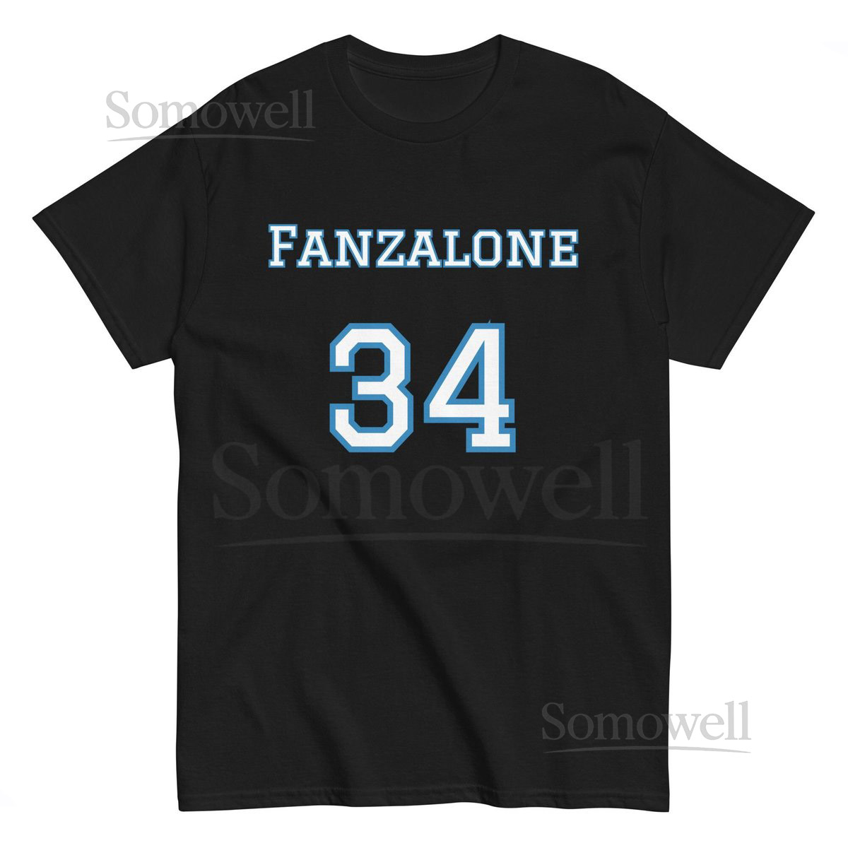 Unisex quotFanzalonequot Tee Alex Anzalone Fan T-Shirt Detroit Football Tee Comfy Lions Football Gear_684