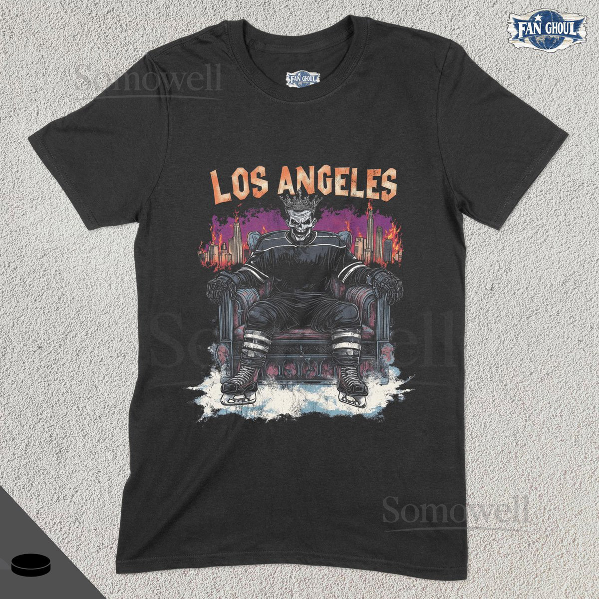 Los Angeles Hockey Shirt Retro Team Sports Tee Sports Clothing Hockey Fan Gift Hockey Lover Apparel Vintage Hockey Merch LA King Shirt_288