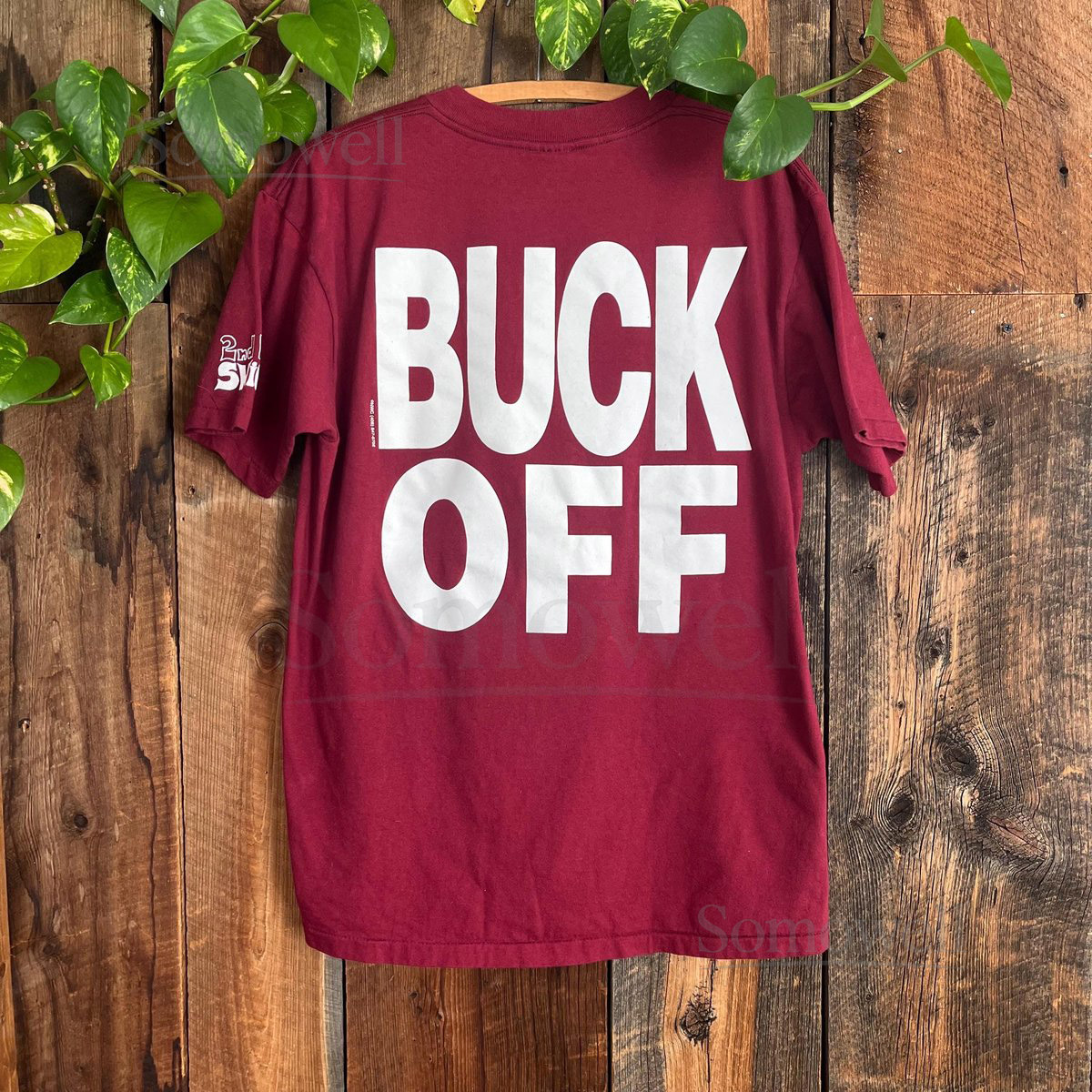 Vintage 90s Denver Broncos Buck Off t shirt size L_510