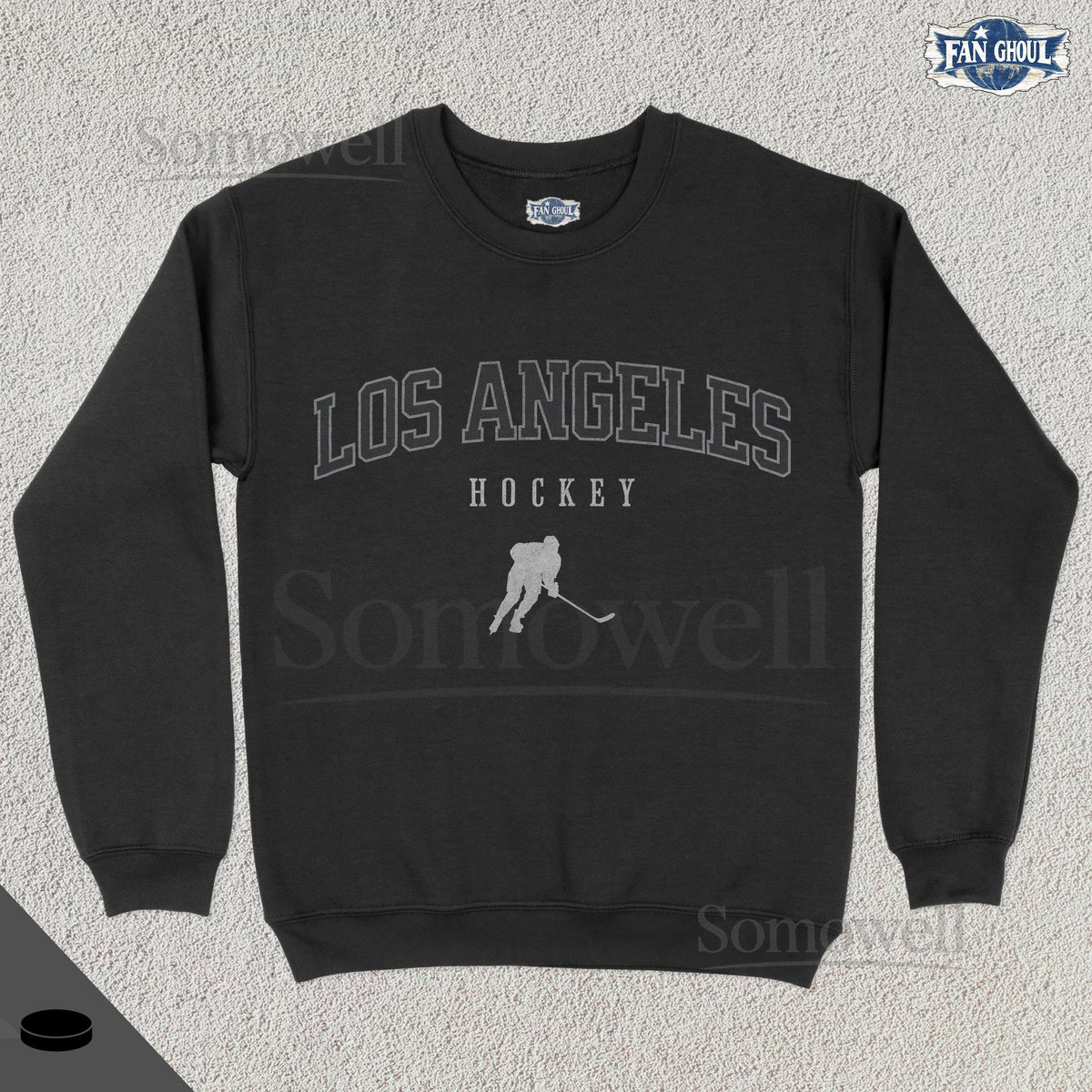 Los Angeles Hockey Varsity Sweatshirt College Sports Crewneck College Sweater Hockey Fan Gift Hockey Lover Apparel Vintage Retro King_76