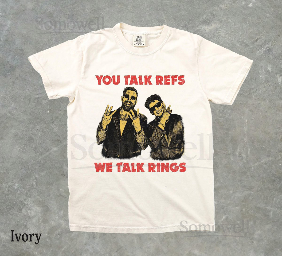 Kansas City Chiefs We Talk Rings Shirt For Chiefs Fan 3Peat T-Shirt Travis Kelce Patrick Mahomes T-Shirt Vintage Chiefs Ref Shirt Retro Tee_326