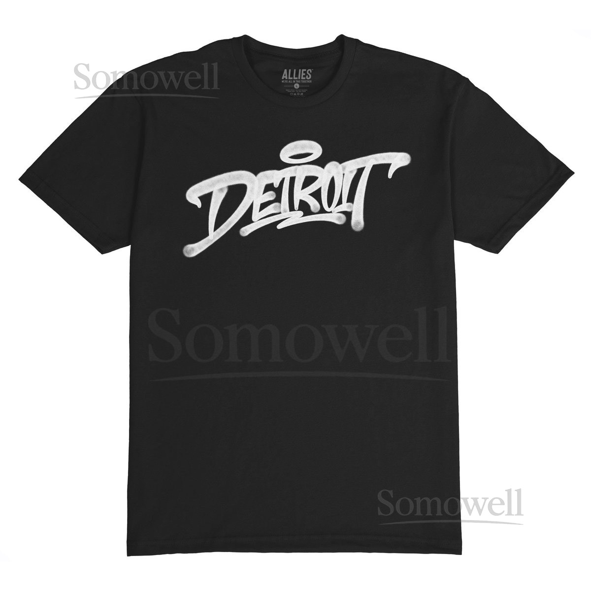 Detroit Graffiti T-Shirt Handstyle Street Art Tee Original Detroit Design Men's Unisex Urban Apparel Motor City Gift_170