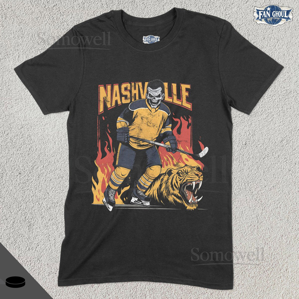 Nashville Hockey Shirt Predator Ice Hockey Sports Team Clothing Hockey Fan Gift Hockey Lover Apparel Vintage Nashville Tennessee_323