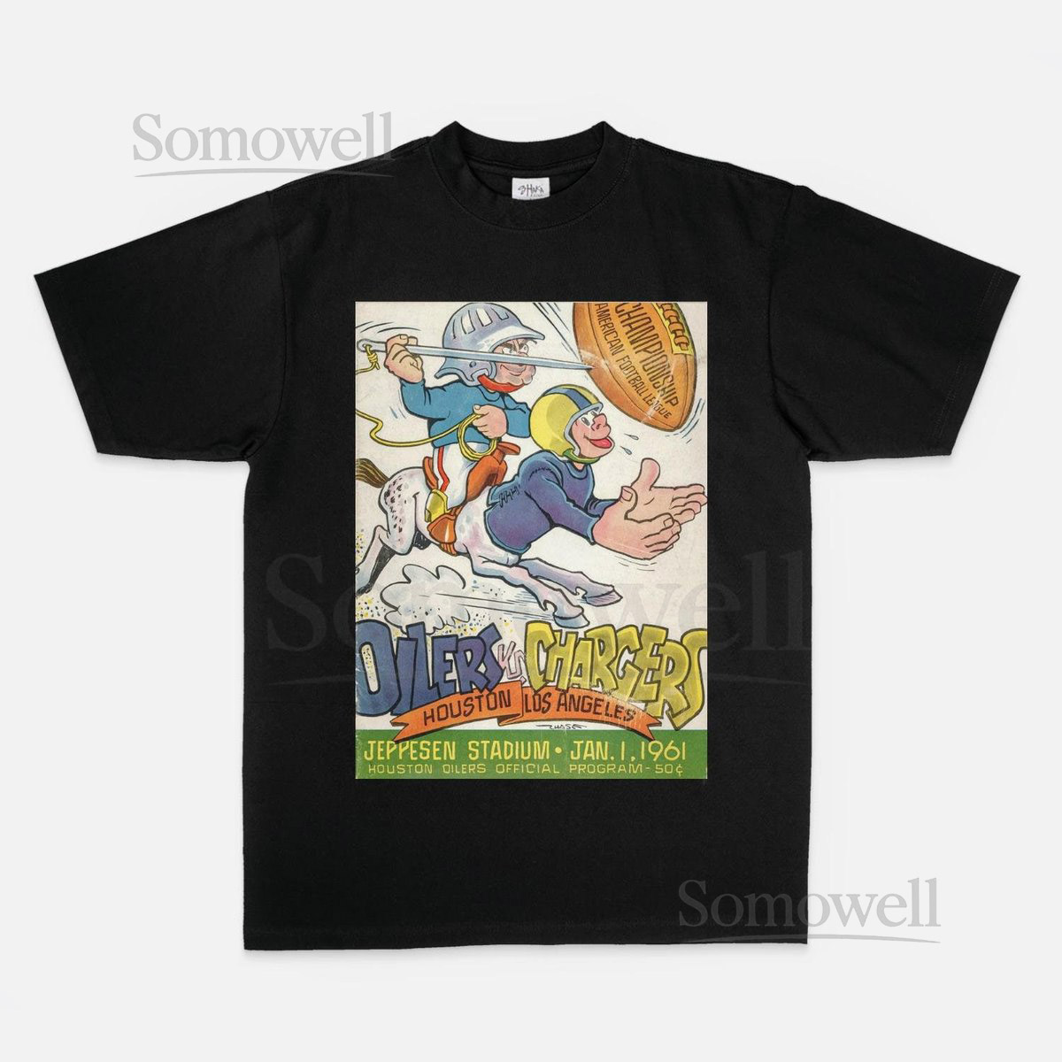 Houston OilersHouston TexansLos AngelesSan Diego ChargersRetroVintageNFLSportsT ShirtHoodieApparelC_285