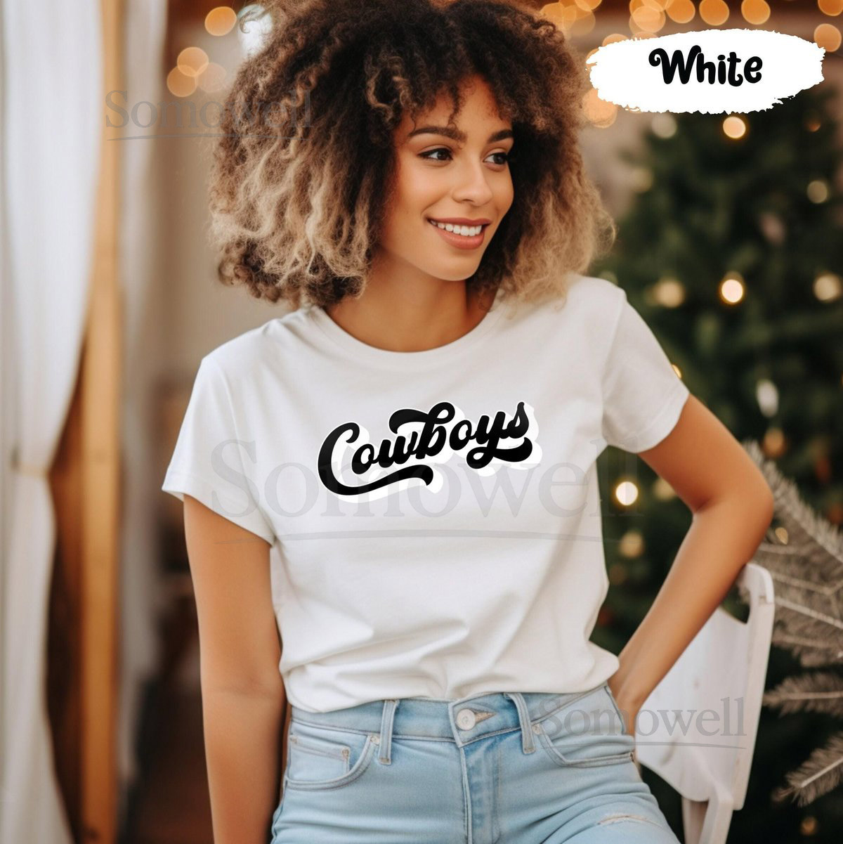 Team Mascot Shirt Cowboys TShirt Cowboys Football Shirt Cowboys Fan Shirt Cowboys School Shirt Dallas Tee Game Day Shirt Custom Shirt_455