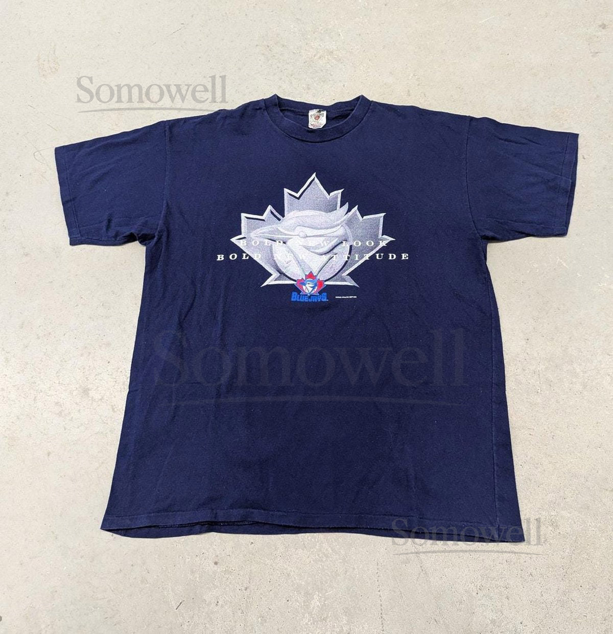 Vintage 1996 Toronto Blue Jays Bold New Look T-shirt_402