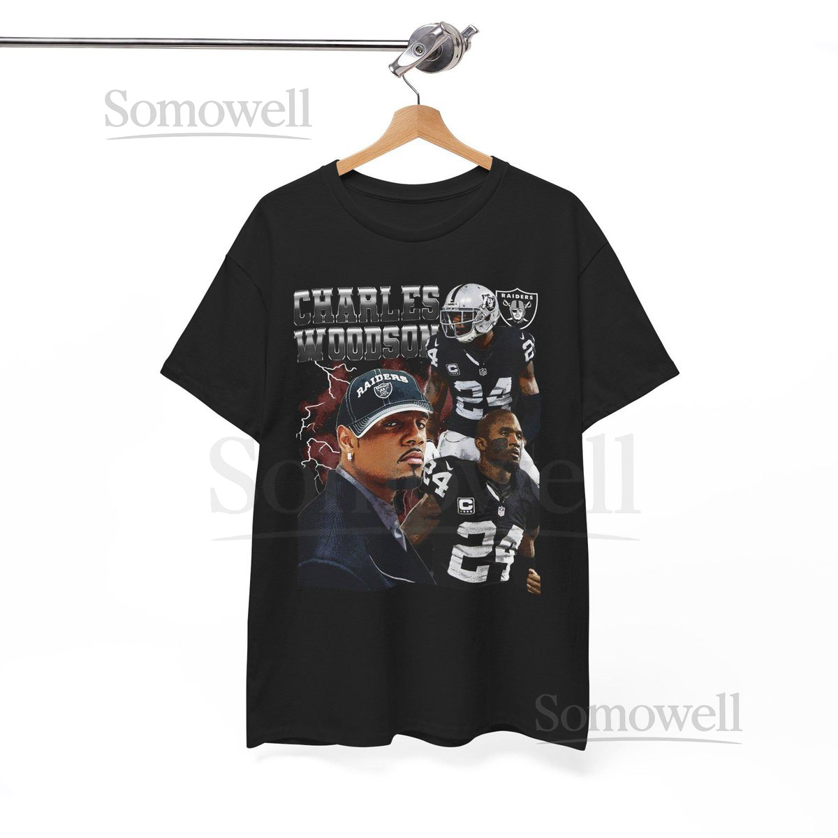 Charles Woodson v2 Oakland Los Angeles Las Vegas Maxx Crosby Davante Adams Howie Long Jack Jones Bo Jackson Coach AP Madden Vintage Shirt_60