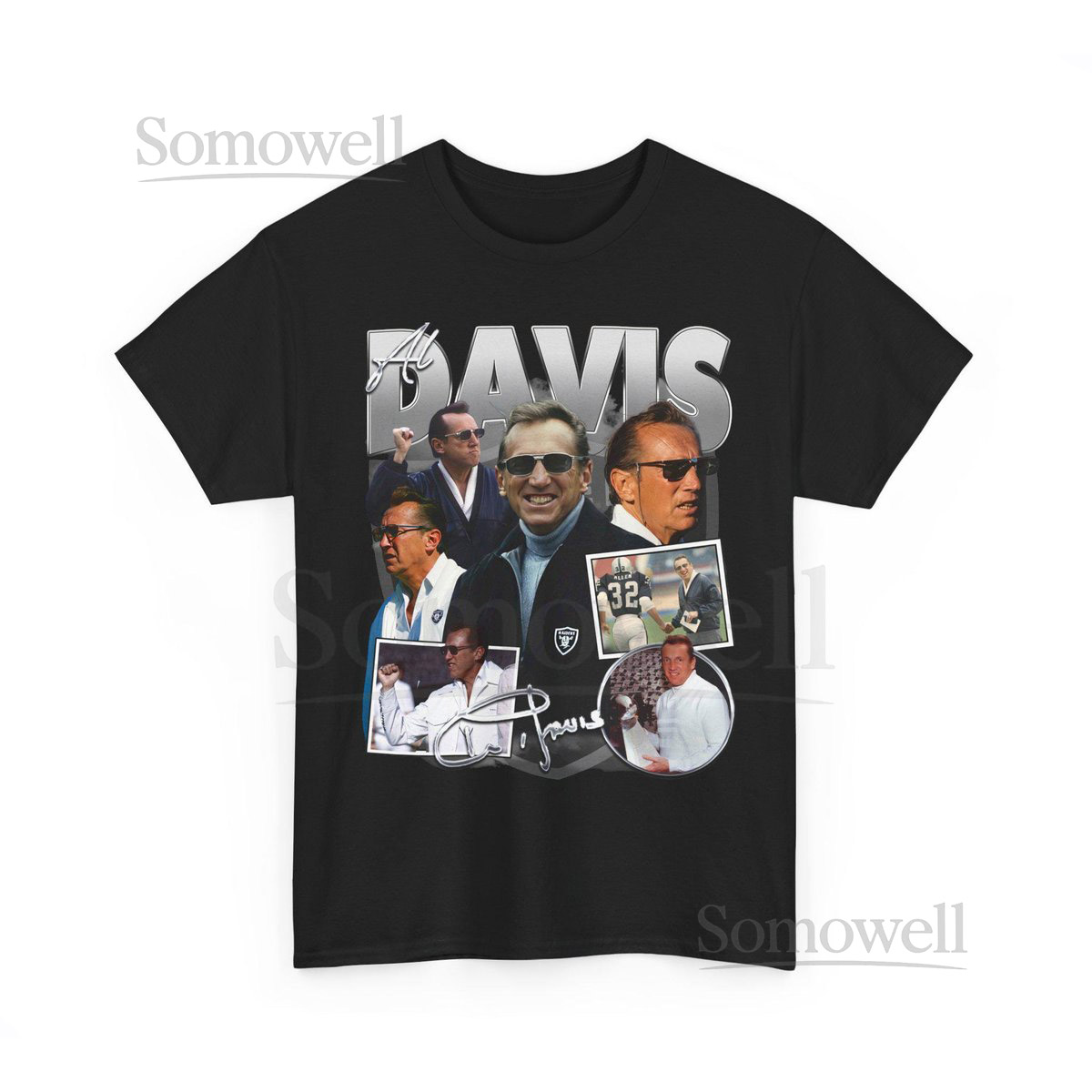 Al Davis v1 Oakland Los Angeles Las Vegas Maxx Crosby Davante Adams Howie Long Jack Jones Bo Jackson Coach AP Charles Woodson Vintage Shirt_18